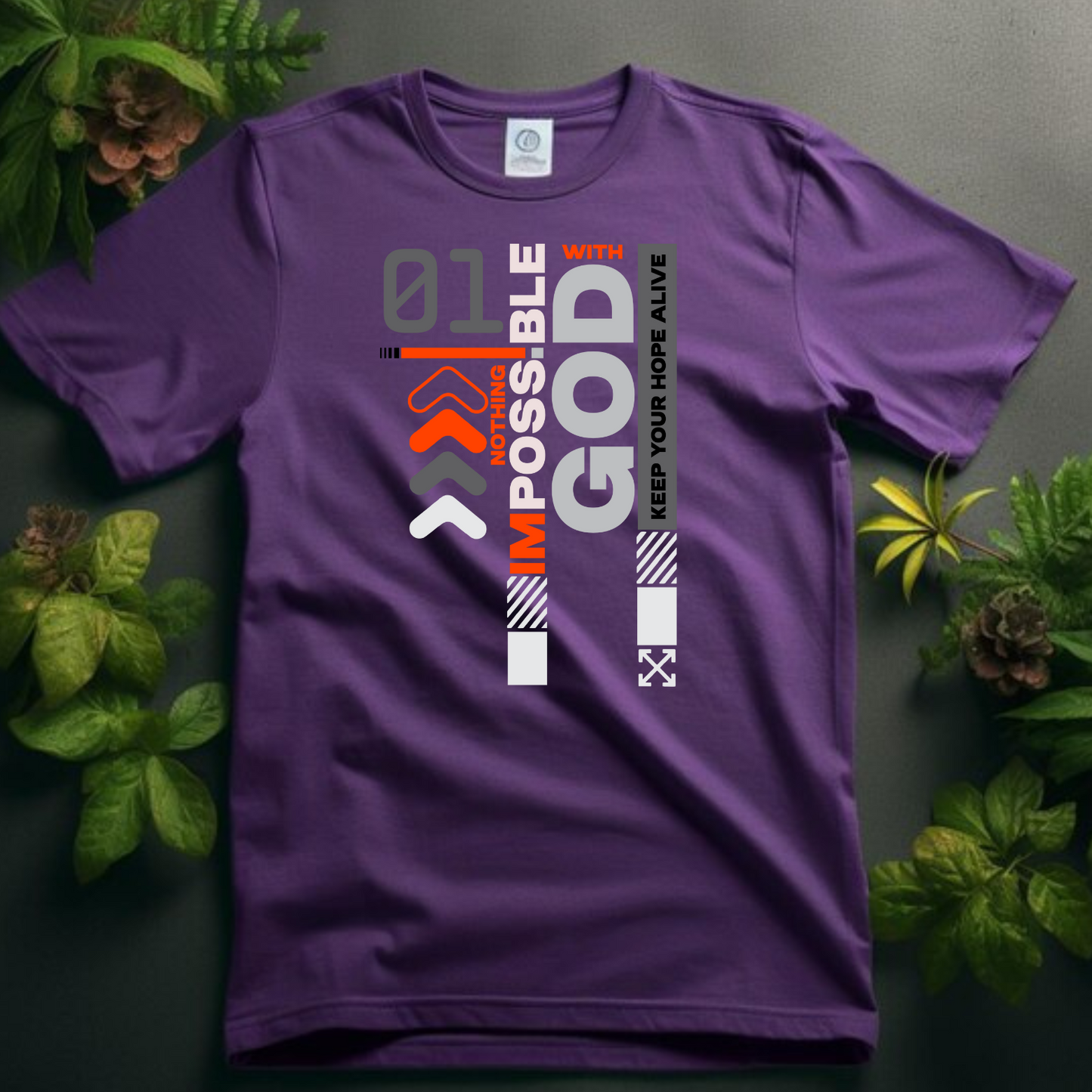 All Things Possible Christian T-Shirt - Faith Inspiration Apparel