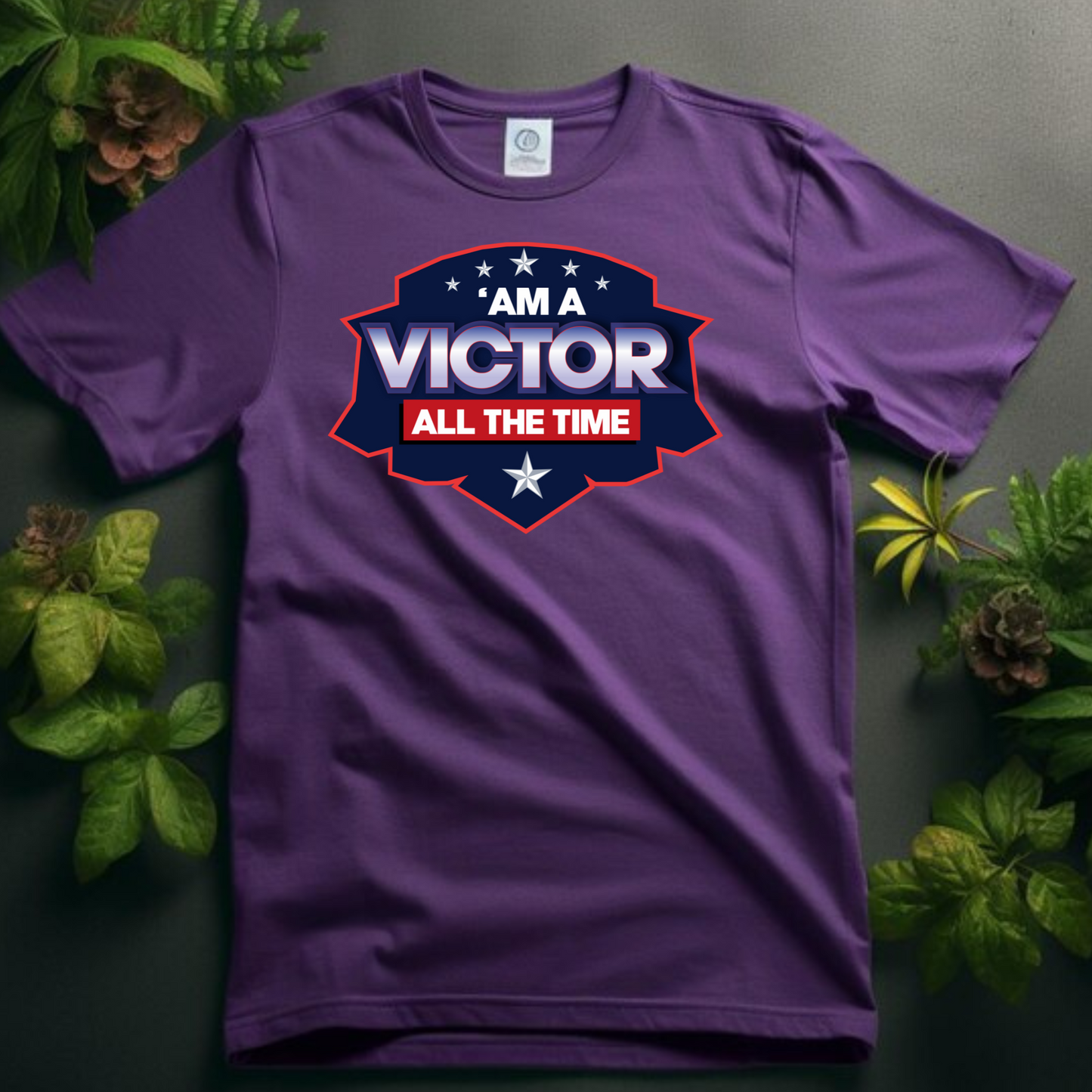 Victor All the Time - Ultimate Victory Christian T-Shirt for Unstoppable Champions