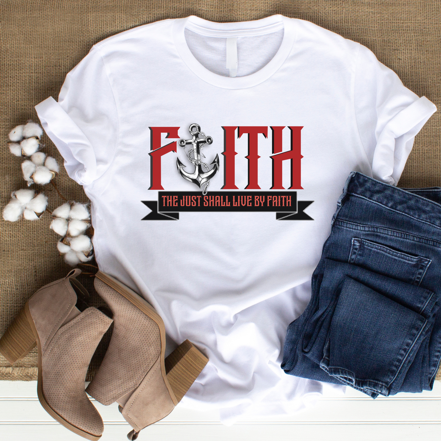 Faith - Essential Christian T-Shirt for Bold Believers