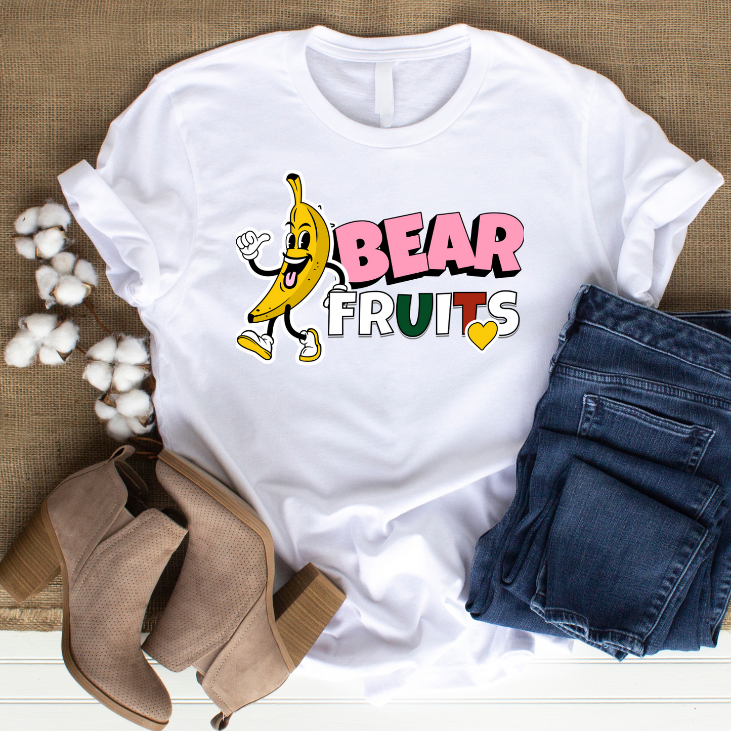 I Bear Fruits - Fruitful Christian T-Shirt for Spiritual Harvest