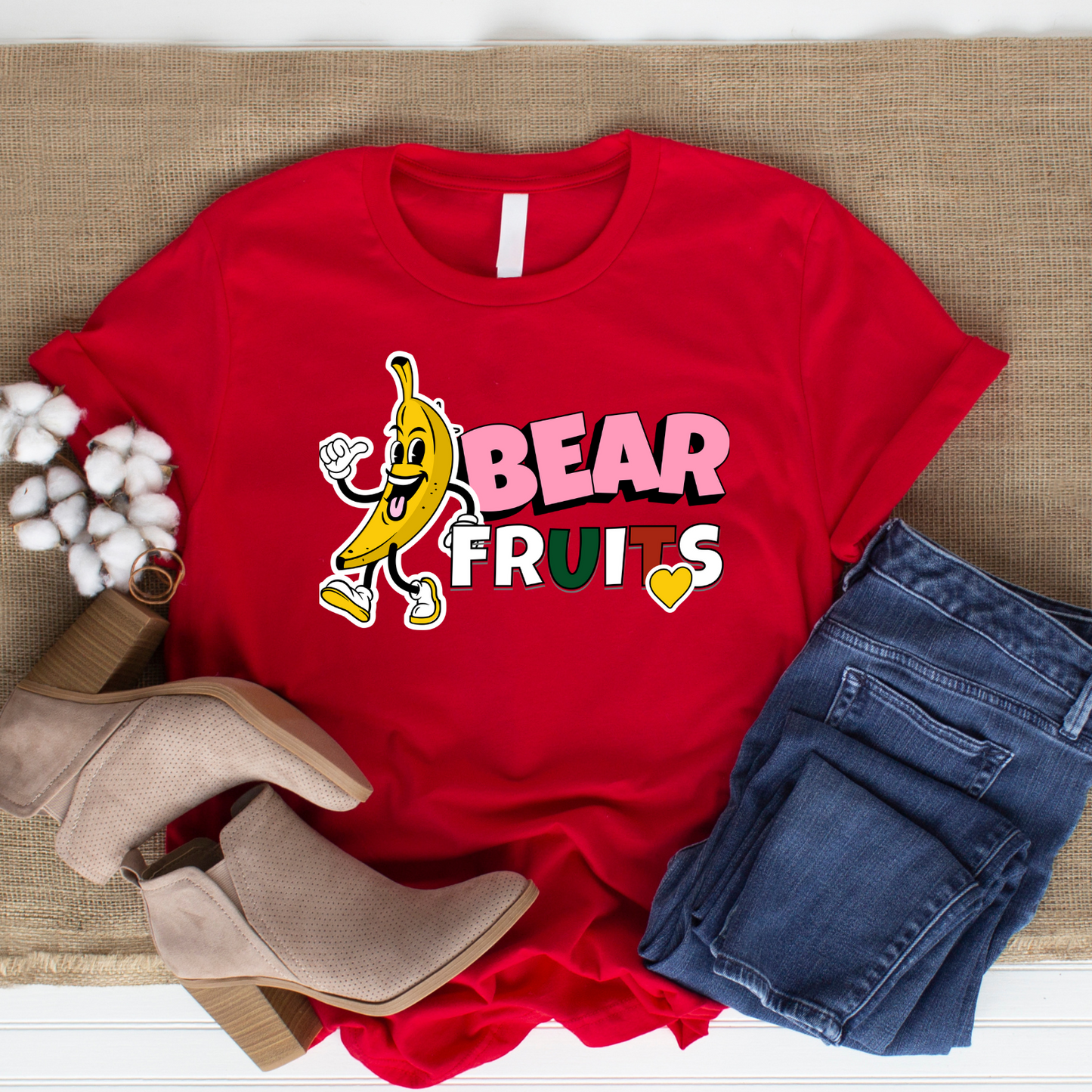I Bear Fruits - Fruitful Christian T-Shirt for Spiritual Harvest