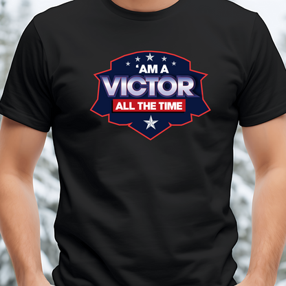 Victor All the Time - Ultimate Victory Christian T-Shirt for Unstoppable Champions