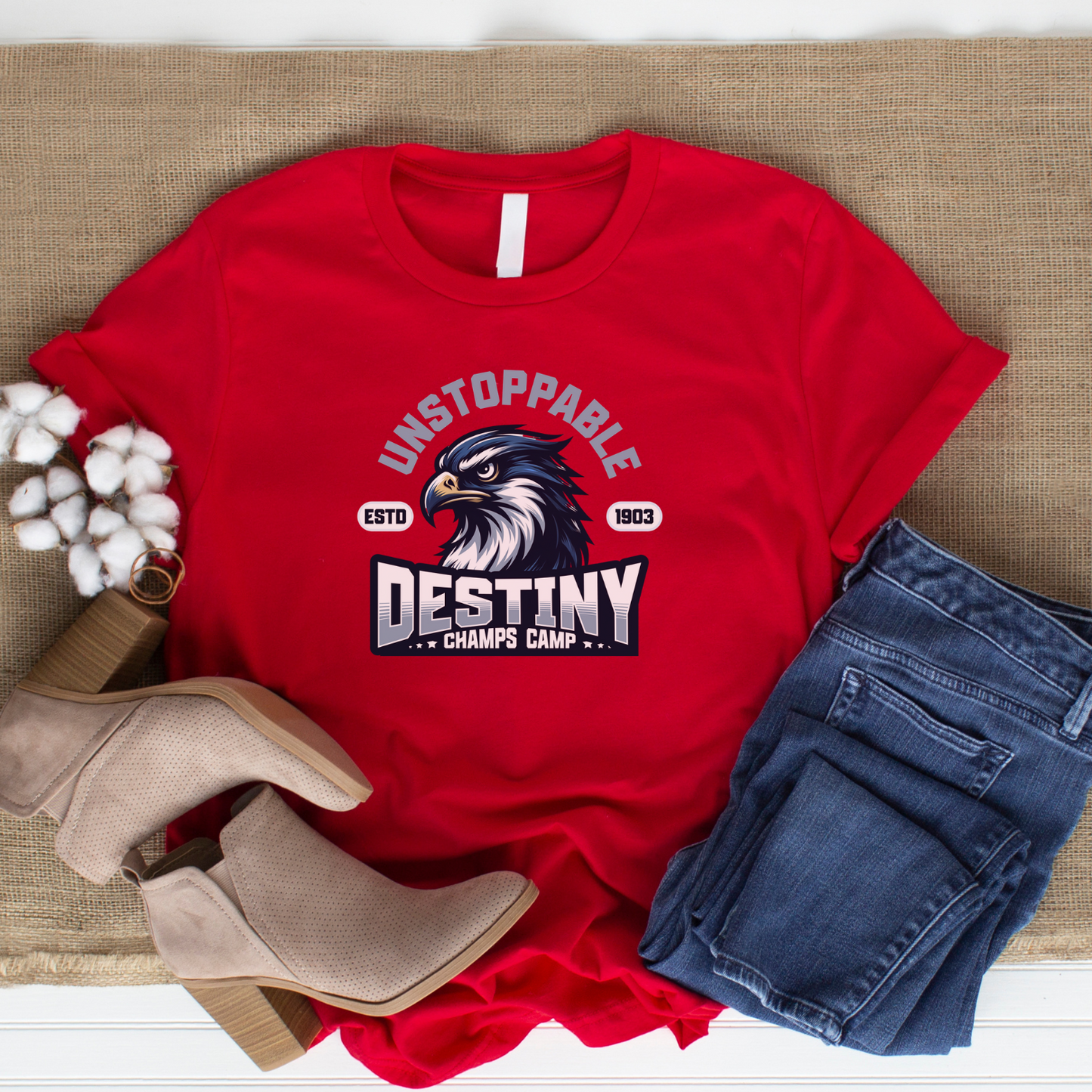 Unstoppable - Momentum Christian T-Shirt for Relentless Faith