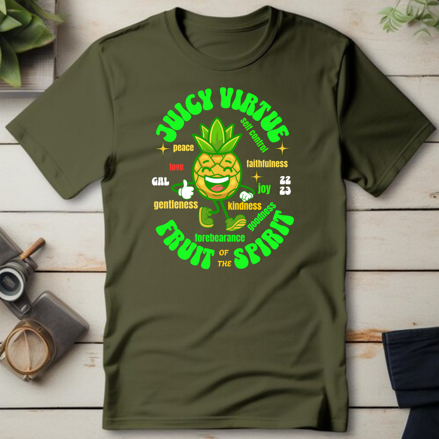 Juicy Virtue, Christian T-Shirts, Inspirational Apparel