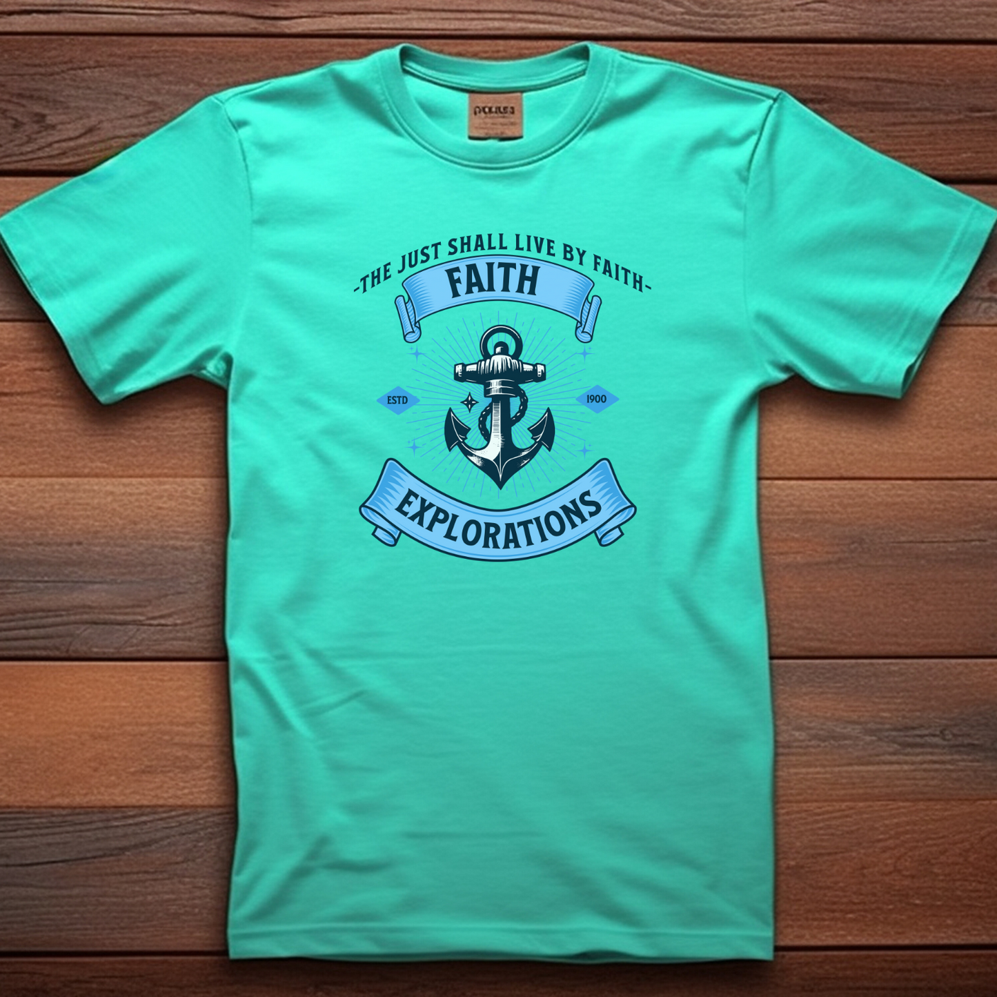 Faith Exploration - Journey Christian T-Shirt for Spiritual Growth