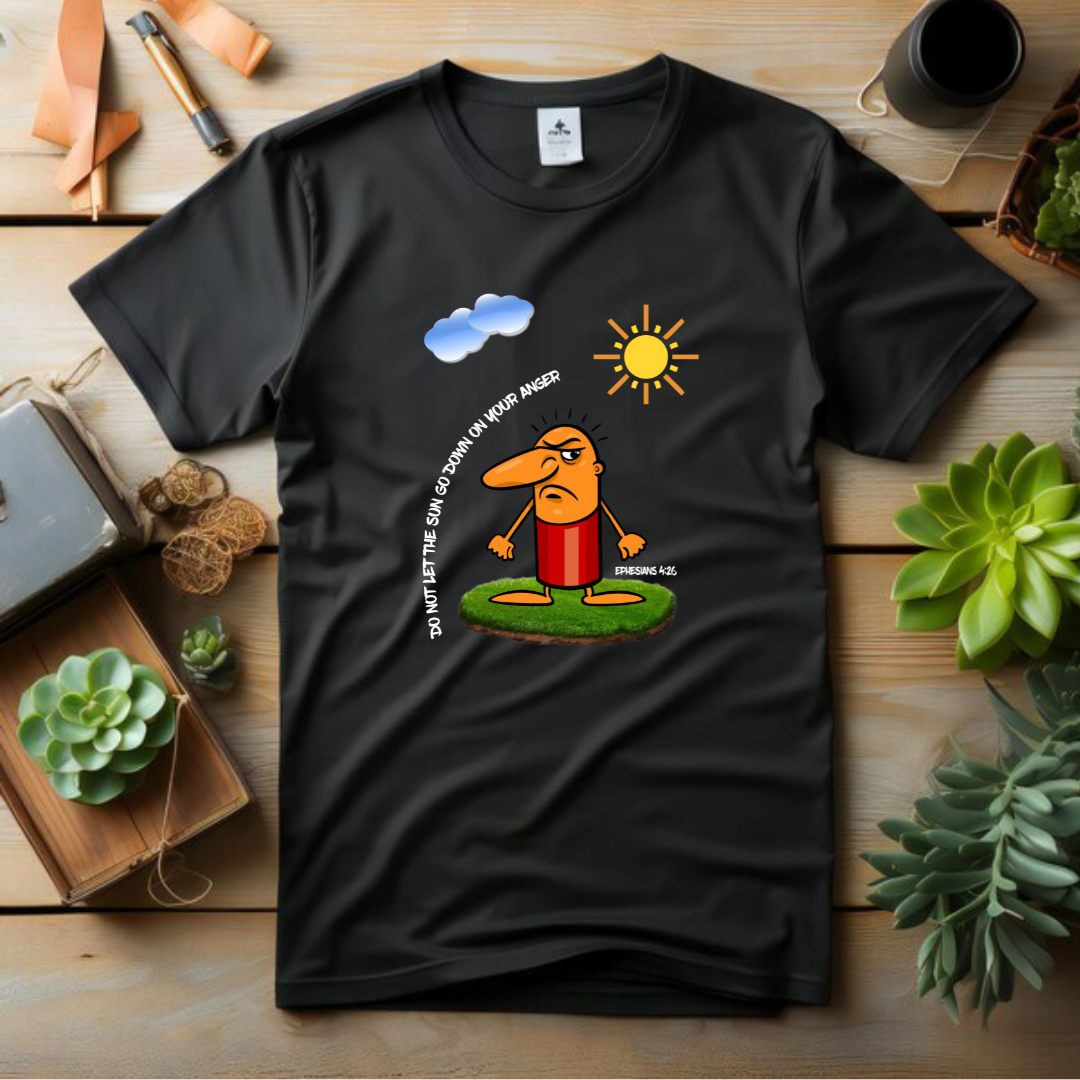 Sunset Christian T-Shirt - God's Glory Inspirational Apparel