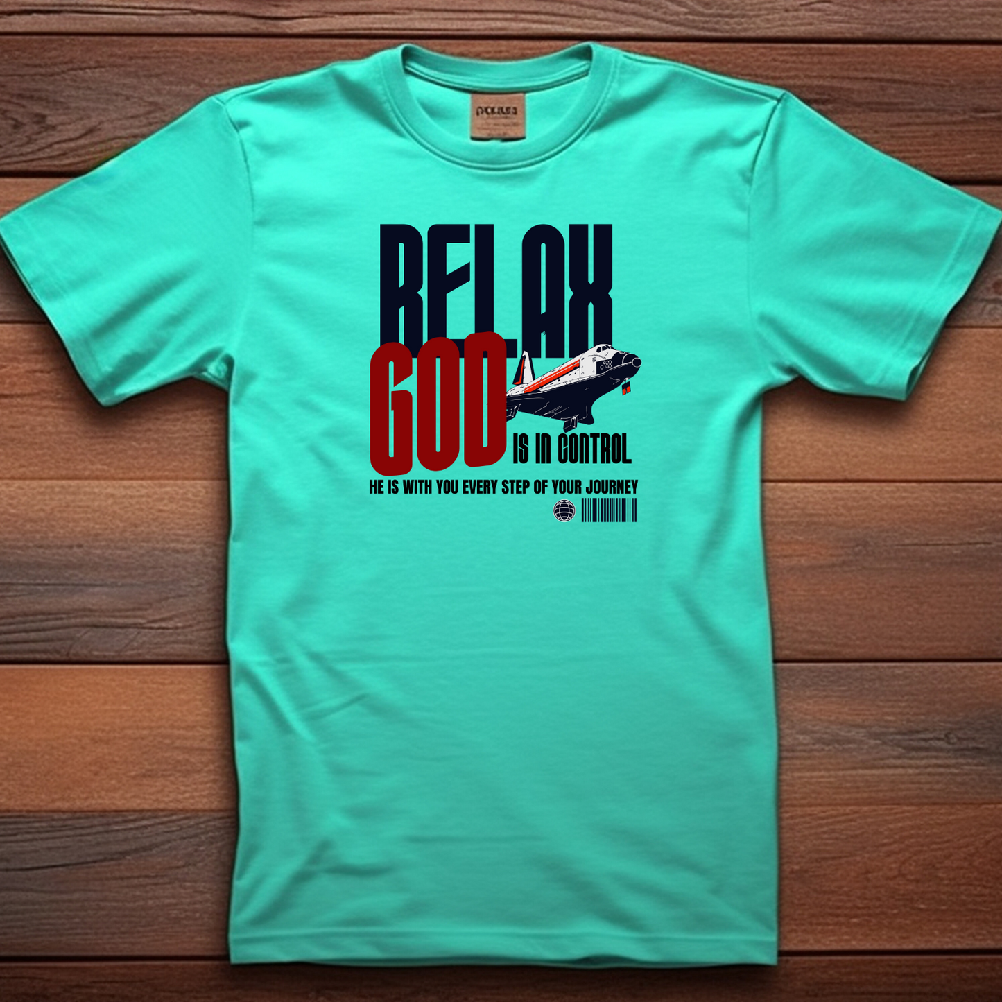 God is in Control Christian T-Shirt - Divine Sovereignty Apparel