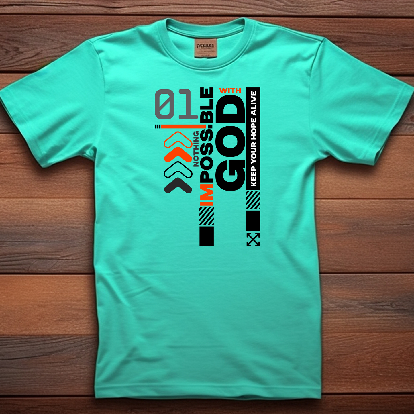 All Things Possible Christian T-Shirt - Faith Inspiration Apparel