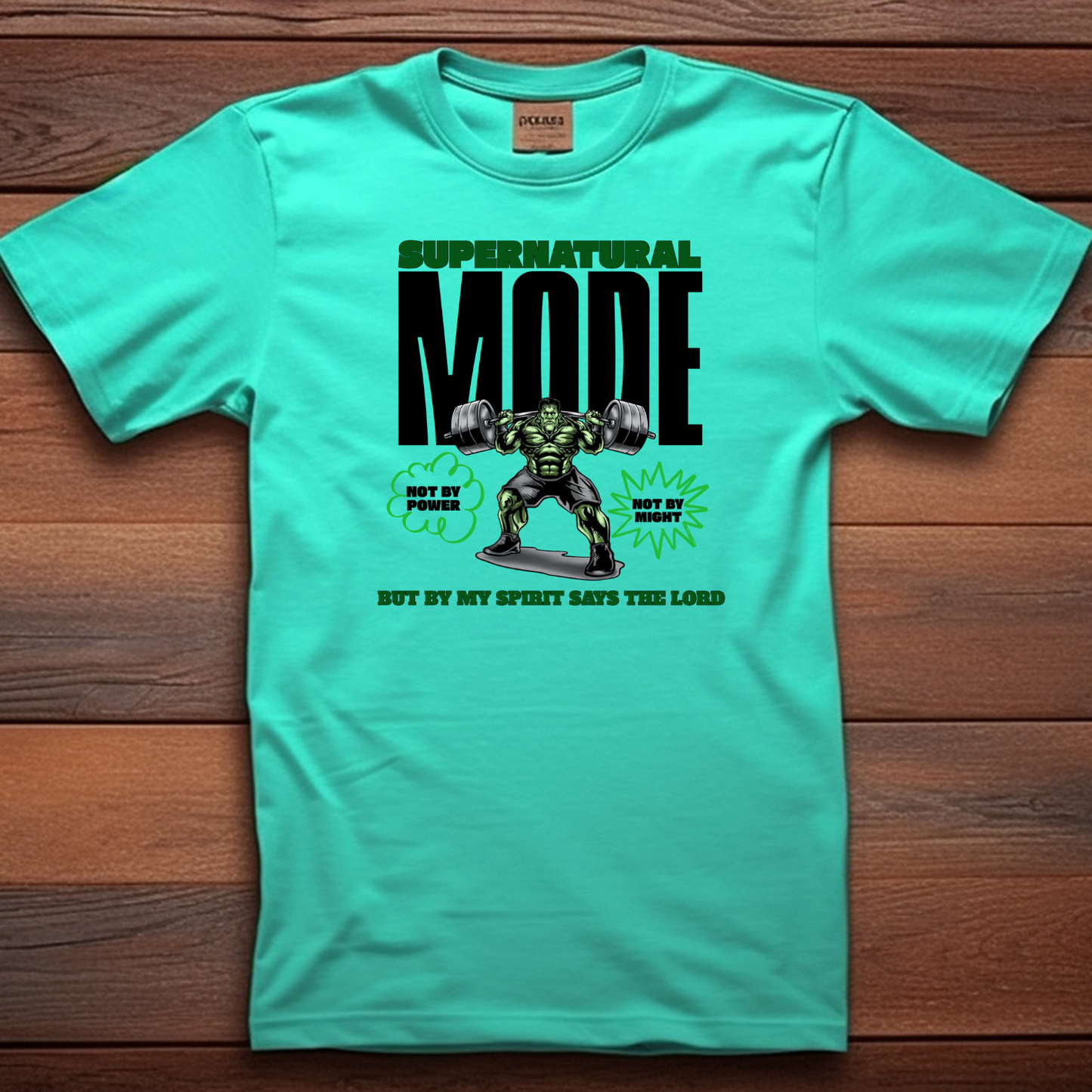 Supernatural Mode, Christian T-Shirts, Inspirational Apparel