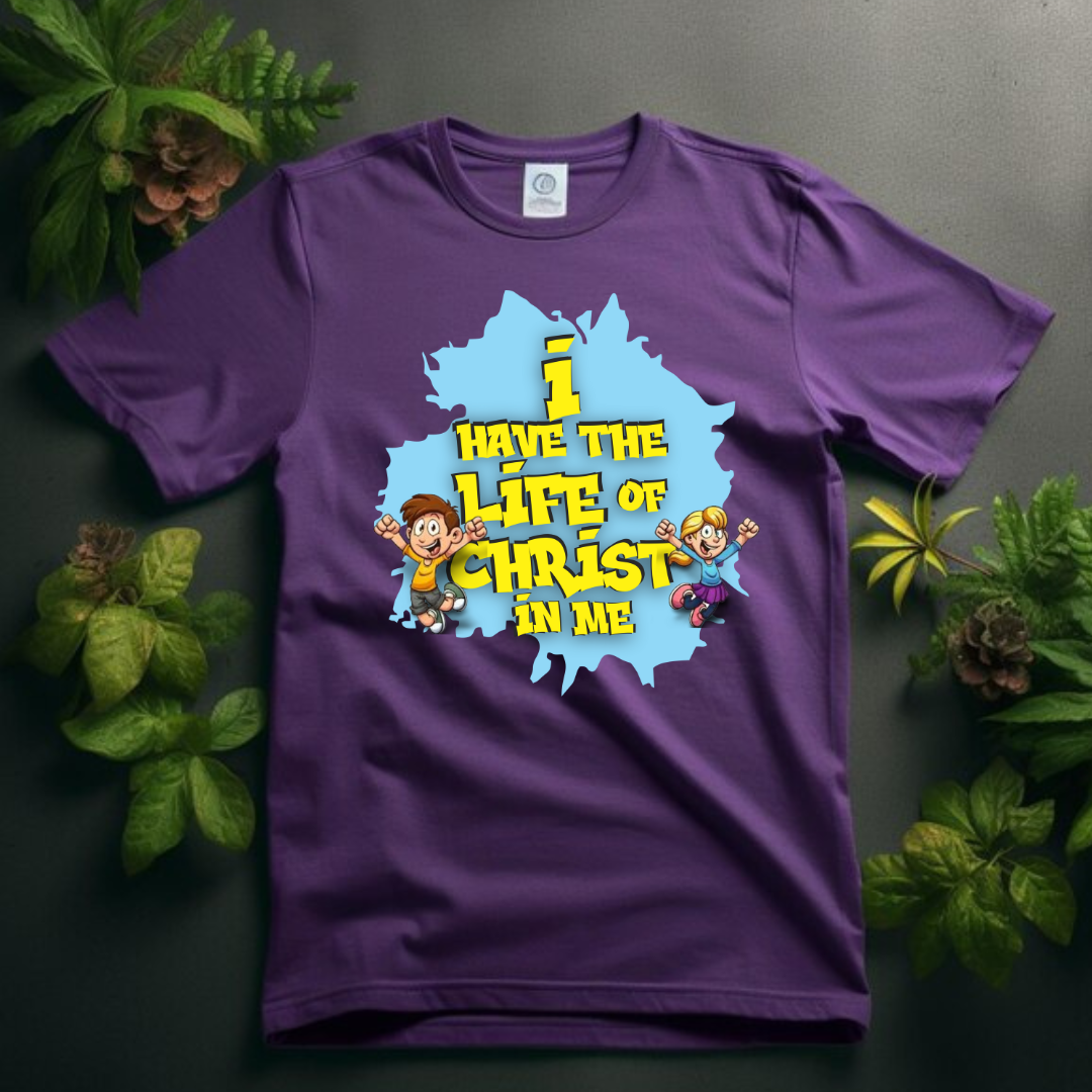 Life in Me Christian T-Shirt - Christ Lives Within Apparel