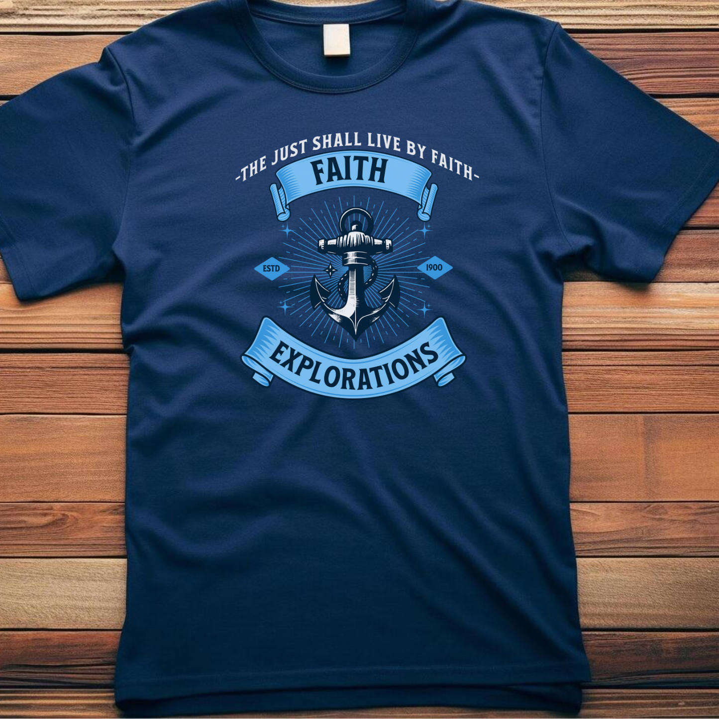 Faith Exploration - Journey Christian T-Shirt for Spiritual Growth