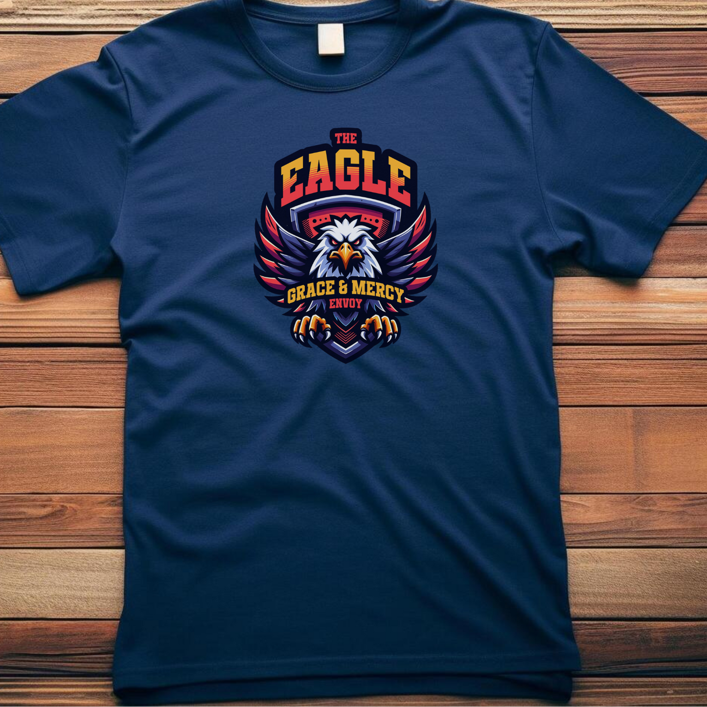 Grace & Mercy Envoy Christian T-Shirt - Faith Ambassador Apparel