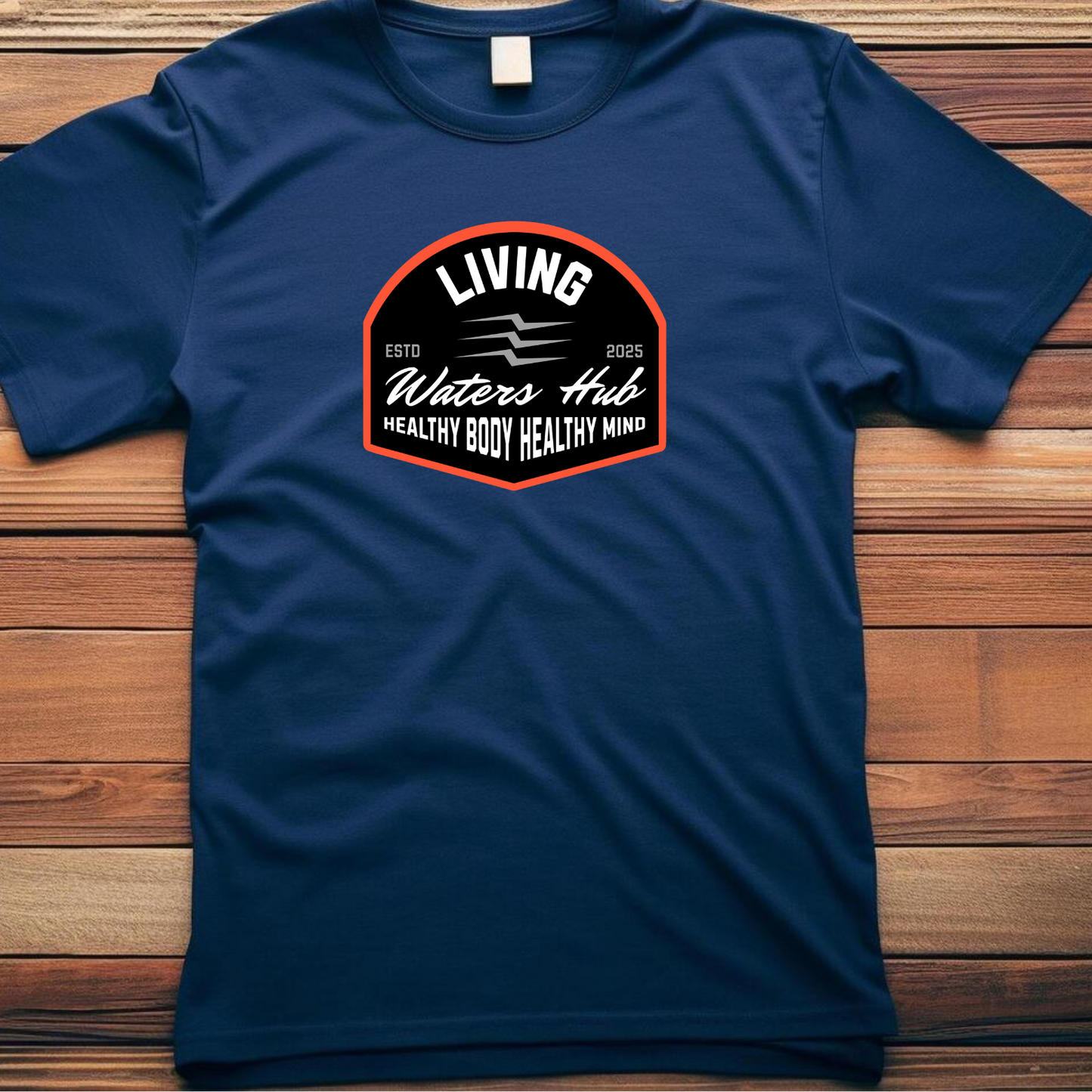 Living Waters Hub - Christian Faith T-Shirt for Spiritual Refreshment
