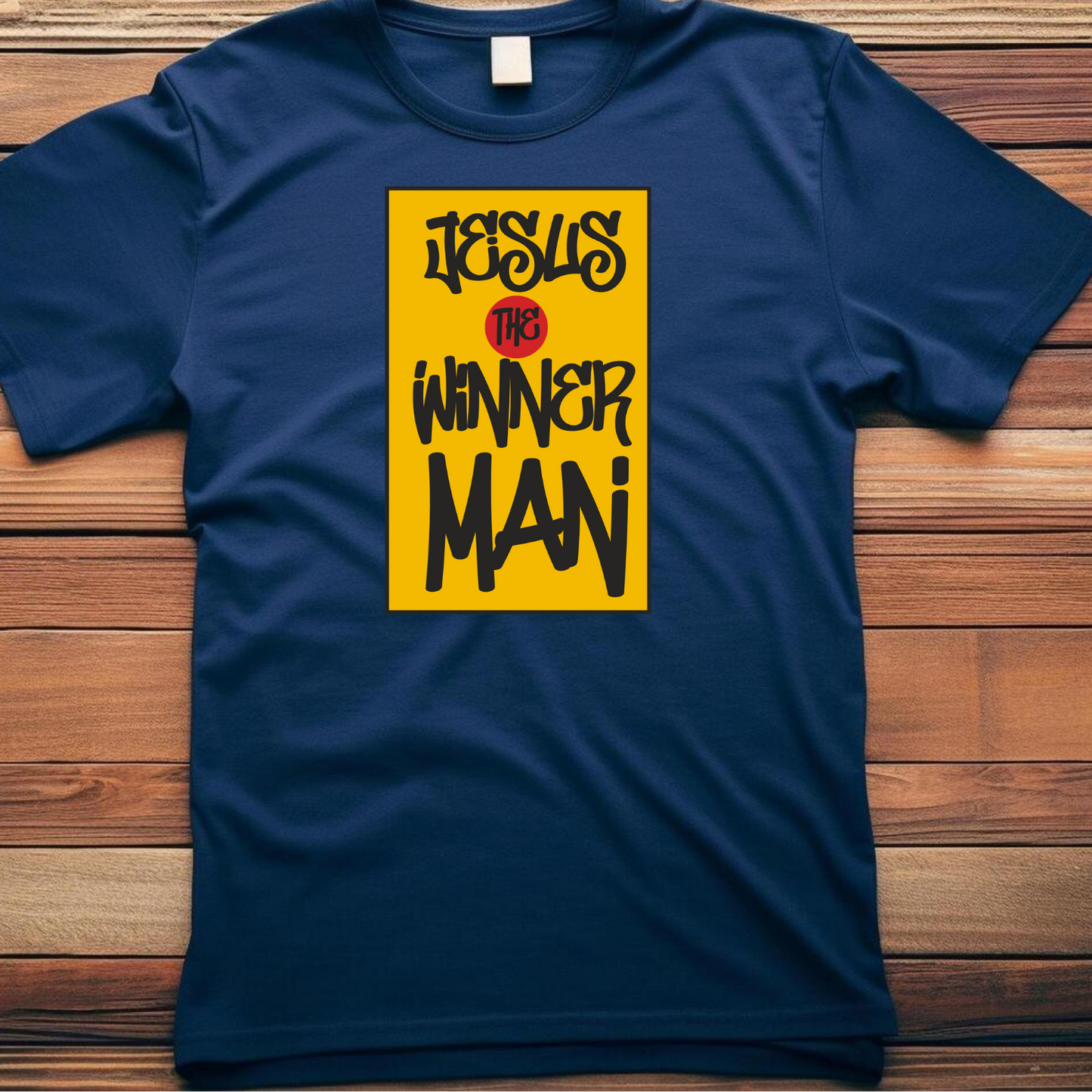 Winner Man Christian T-Shirt - Victory Faith Apparel