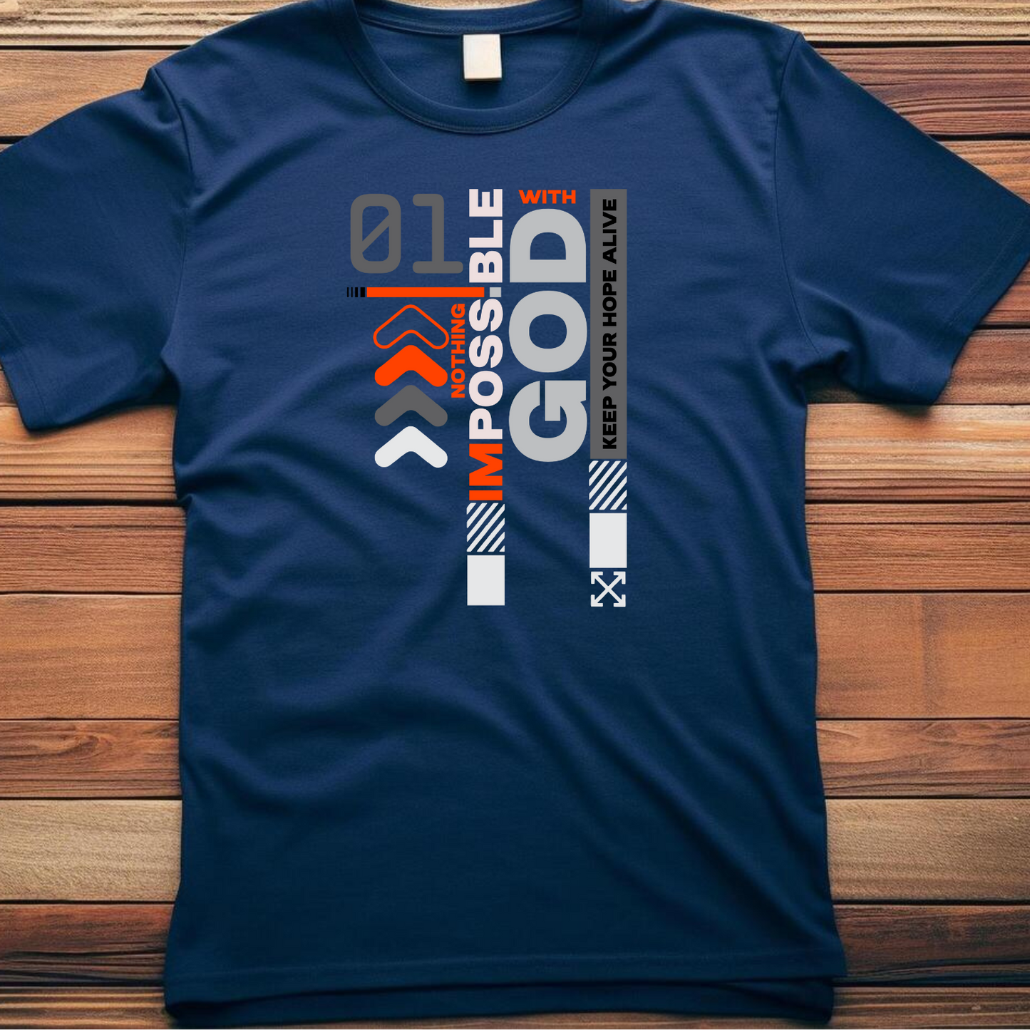 All Things Possible Christian T-Shirt - Faith Inspiration Apparel