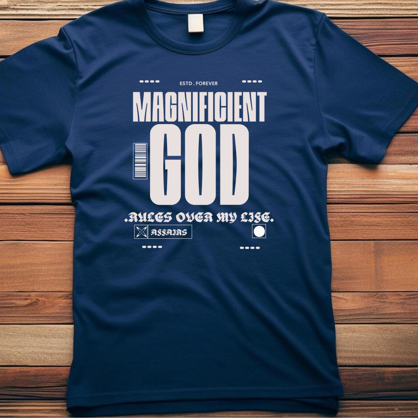 Magnificent - Christian T-Shirt, Inspirational Apparel