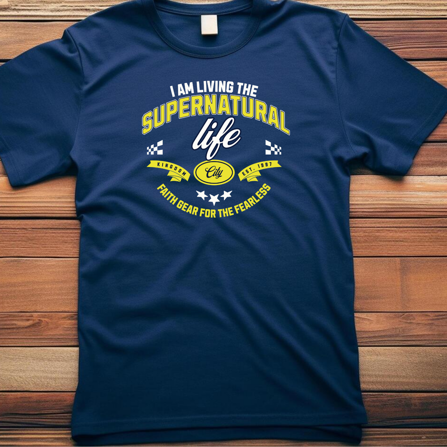 Supernatural Life - Miraculous Christian T-Shirt for Divine Living