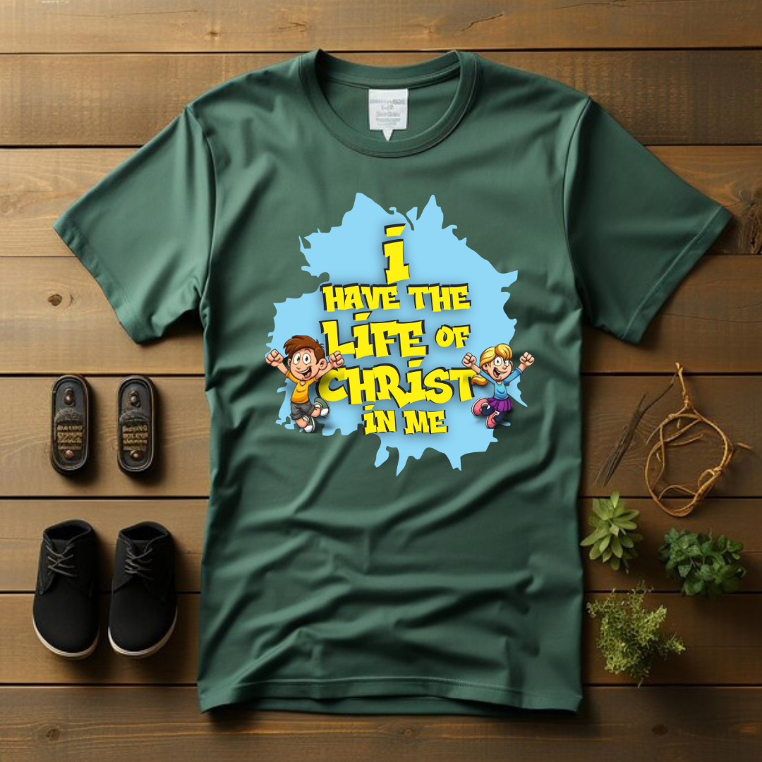 Life in Me Christian T-Shirt - Christ Lives Within Apparel