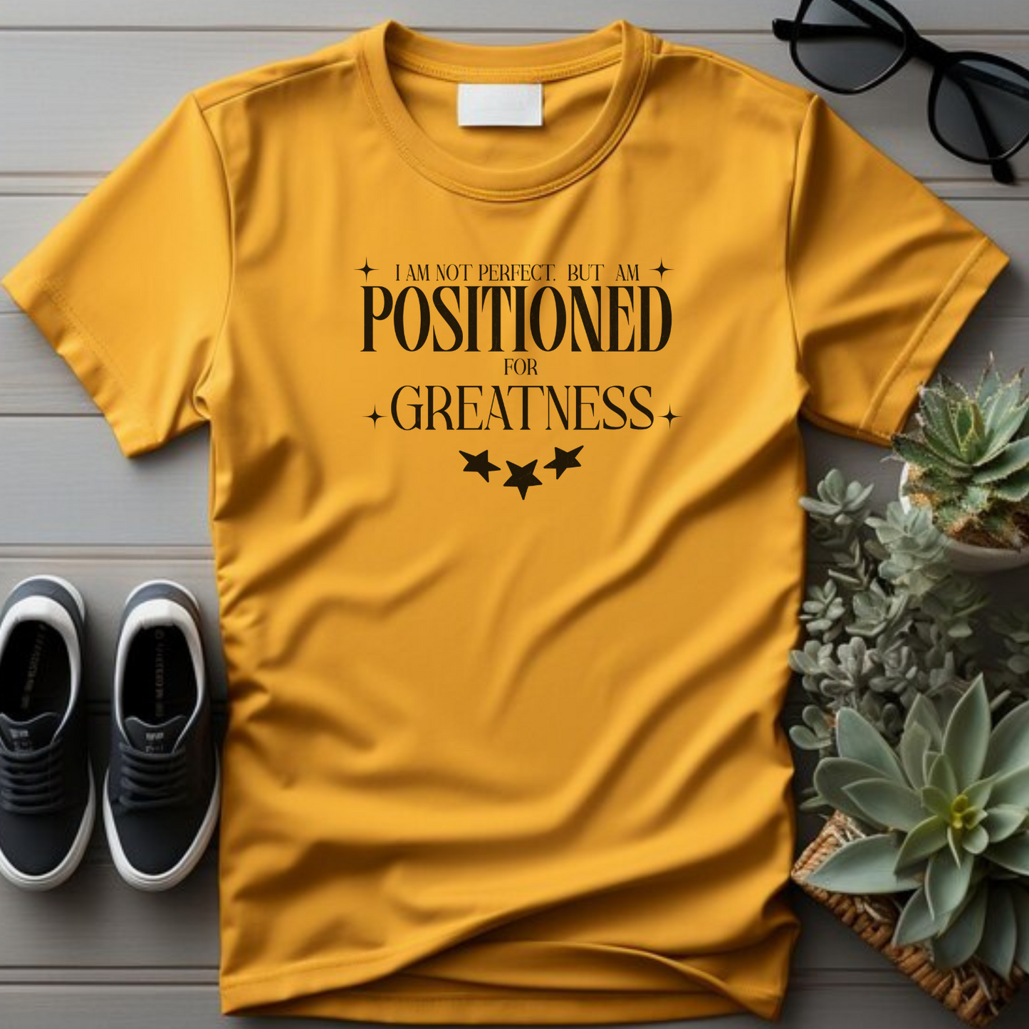 Positioned - Strategic Christian T-Shirt for Divine Purpose