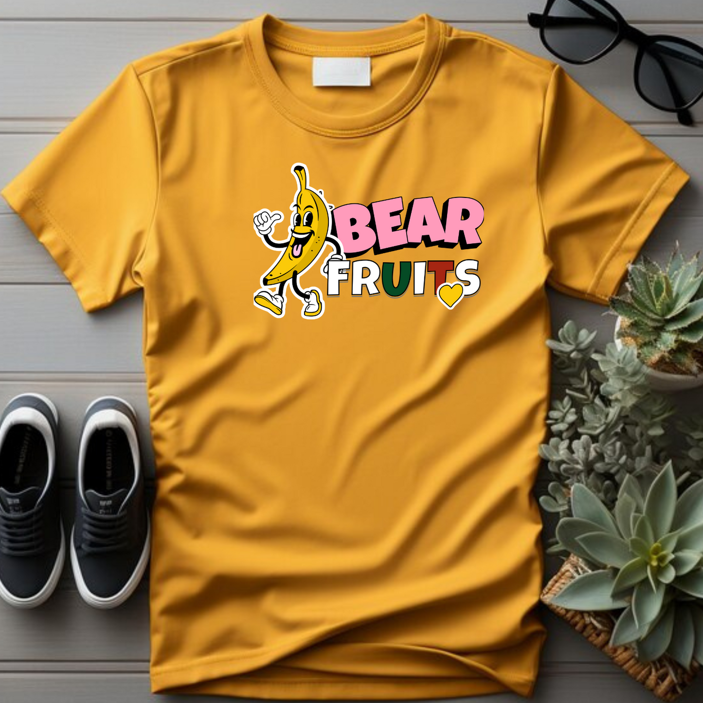 I Bear Fruits - Fruitful Christian T-Shirt for Spiritual Harvest