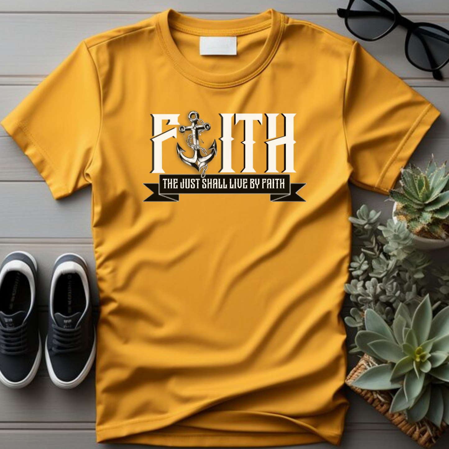 Faith - Essential Christian T-Shirt for Bold Believers