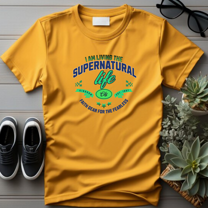 Supernatural Life - Miraculous Christian T-Shirt for Divine Living