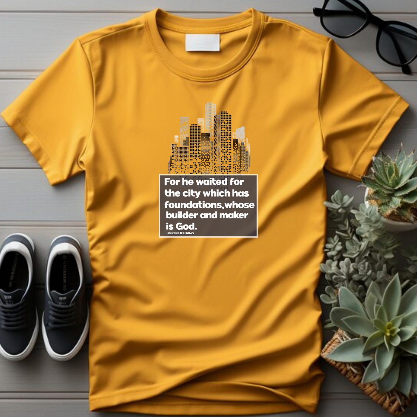 City of God - Ultimate Heavenly Citizenship Christian T-Shirt for Kingdom Citizens