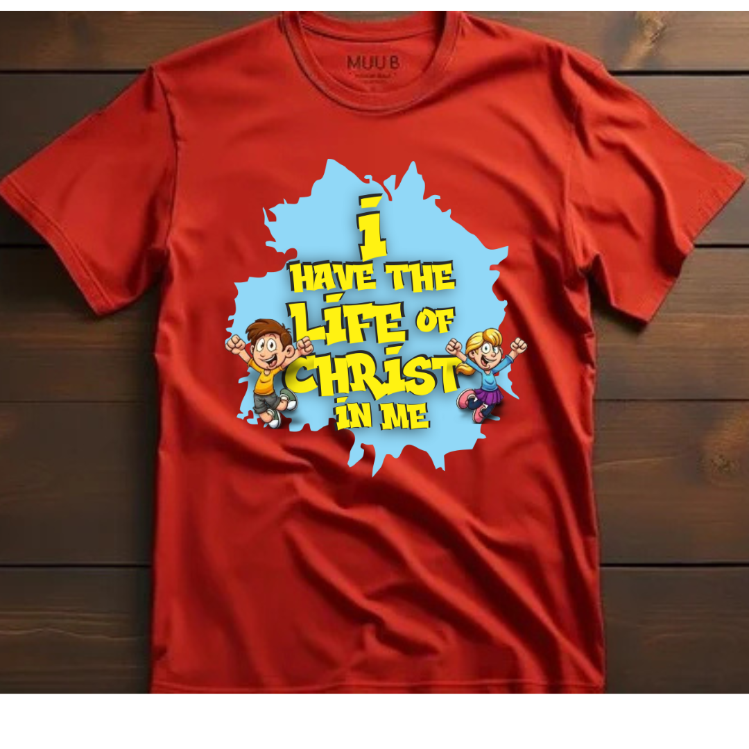Life in Me Christian T-Shirt - Christ Lives Within Apparel