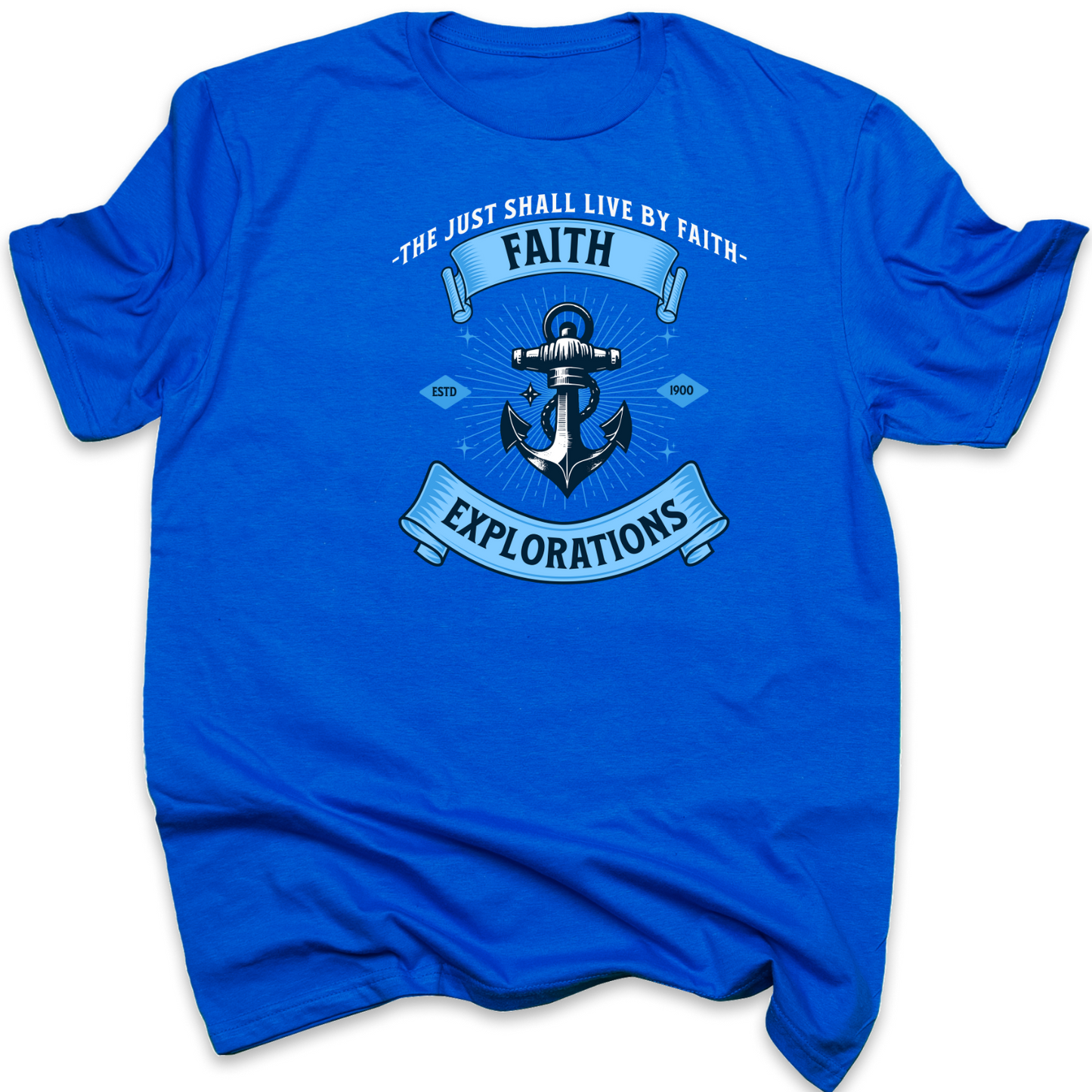 Faith Exploration - Journey Christian T-Shirt for Spiritual Growth