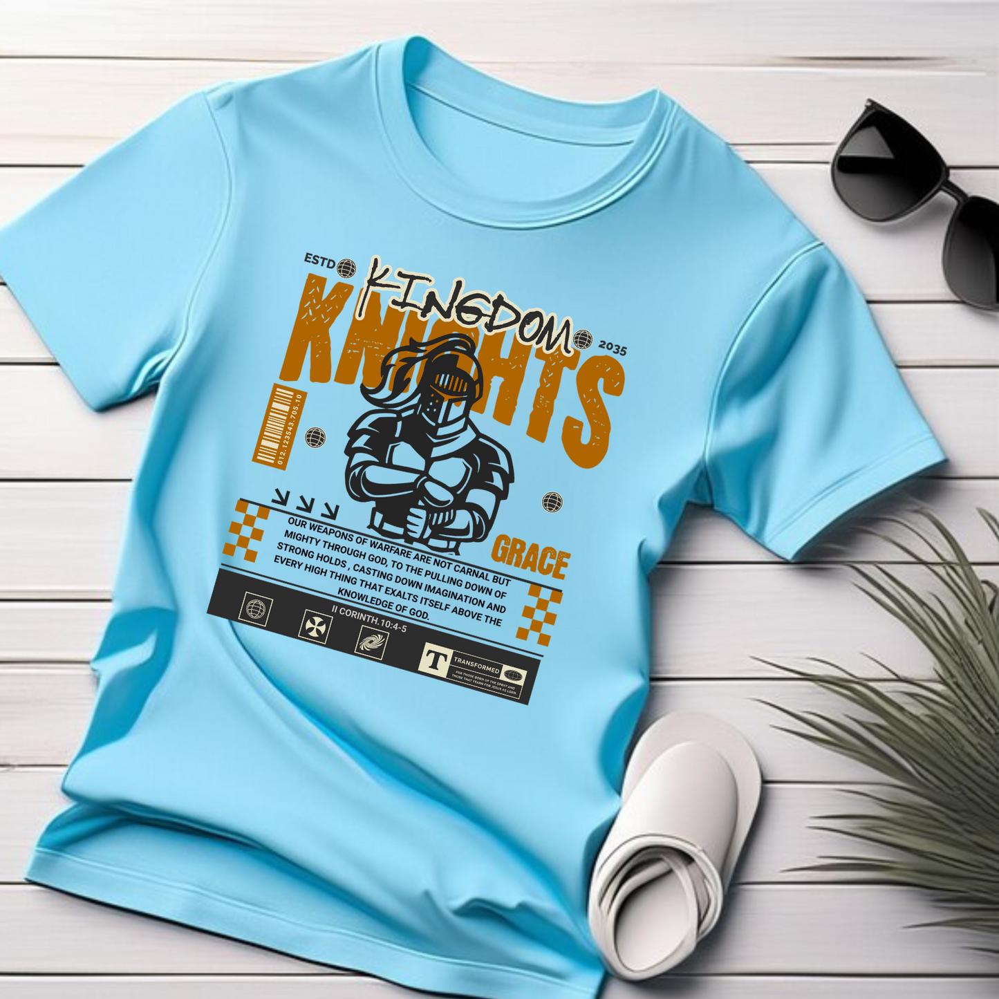 kingdom knights Christian T-Shirts Inspirational Apparel