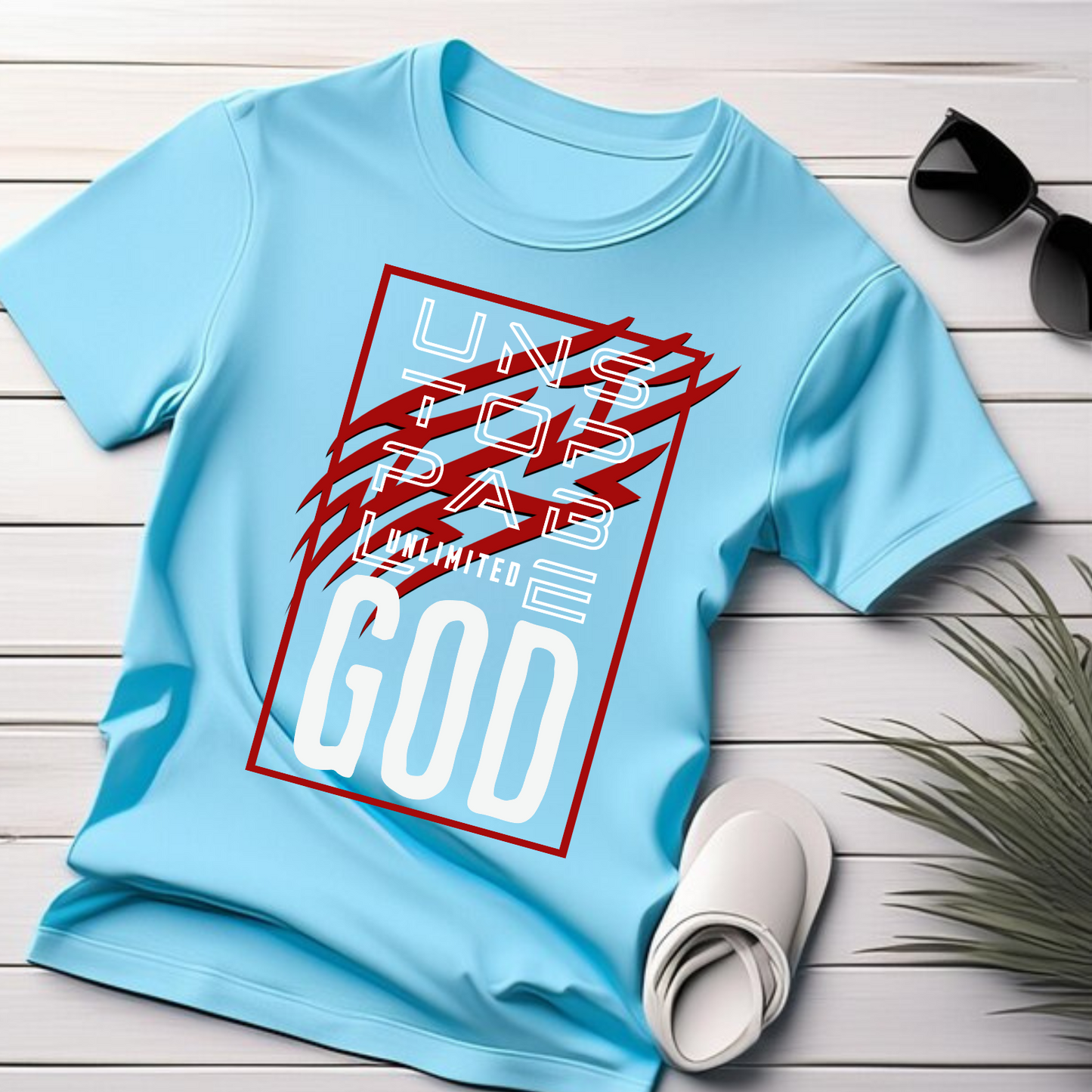 Unstoppable Christian T-Shirt - Faith Motivational Apparel