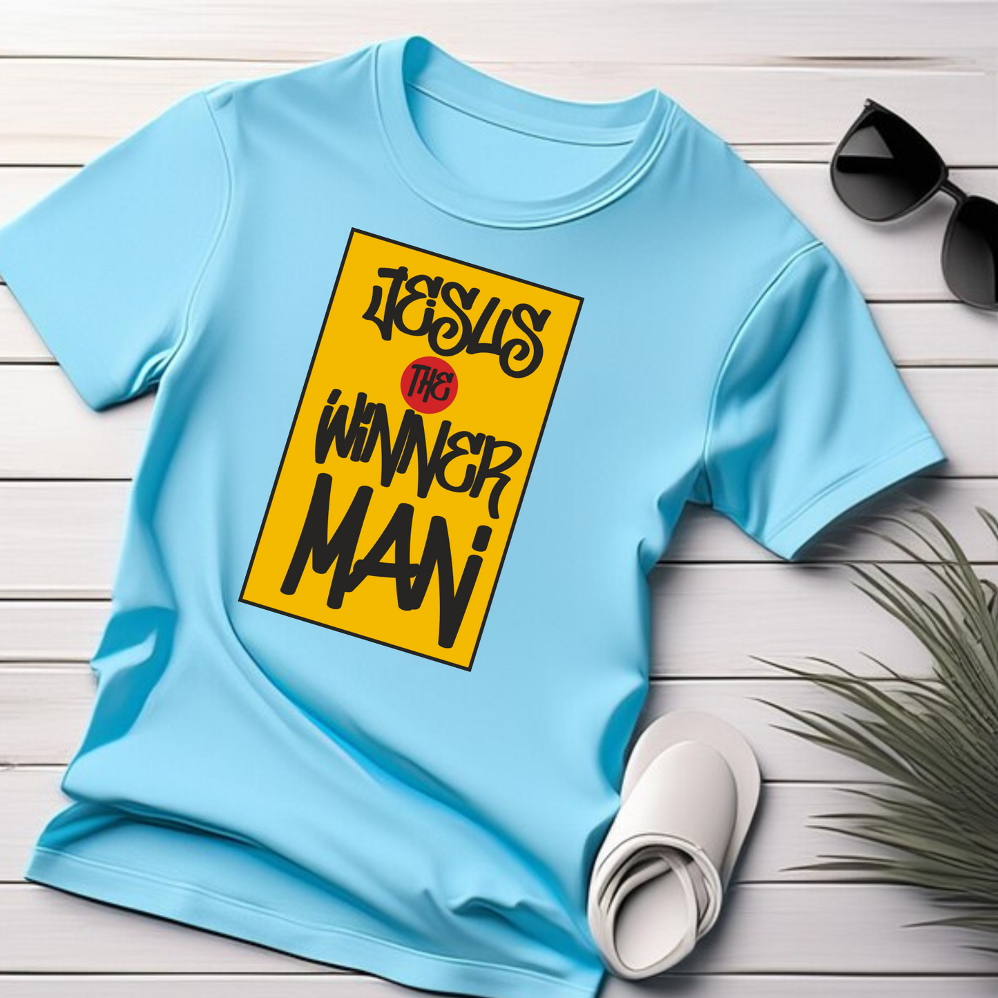 Winner Man Christian T-Shirt - Victory Faith Apparel