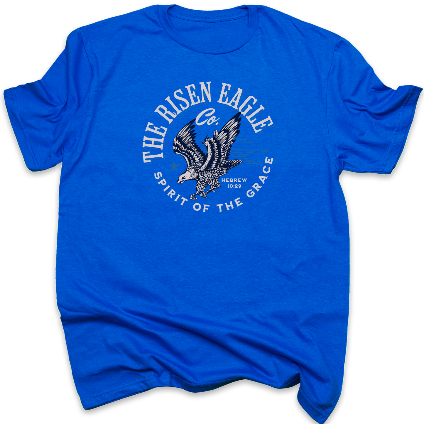 Risen Eagle - Soaring Christian T-Shirt for Spiritual Victory