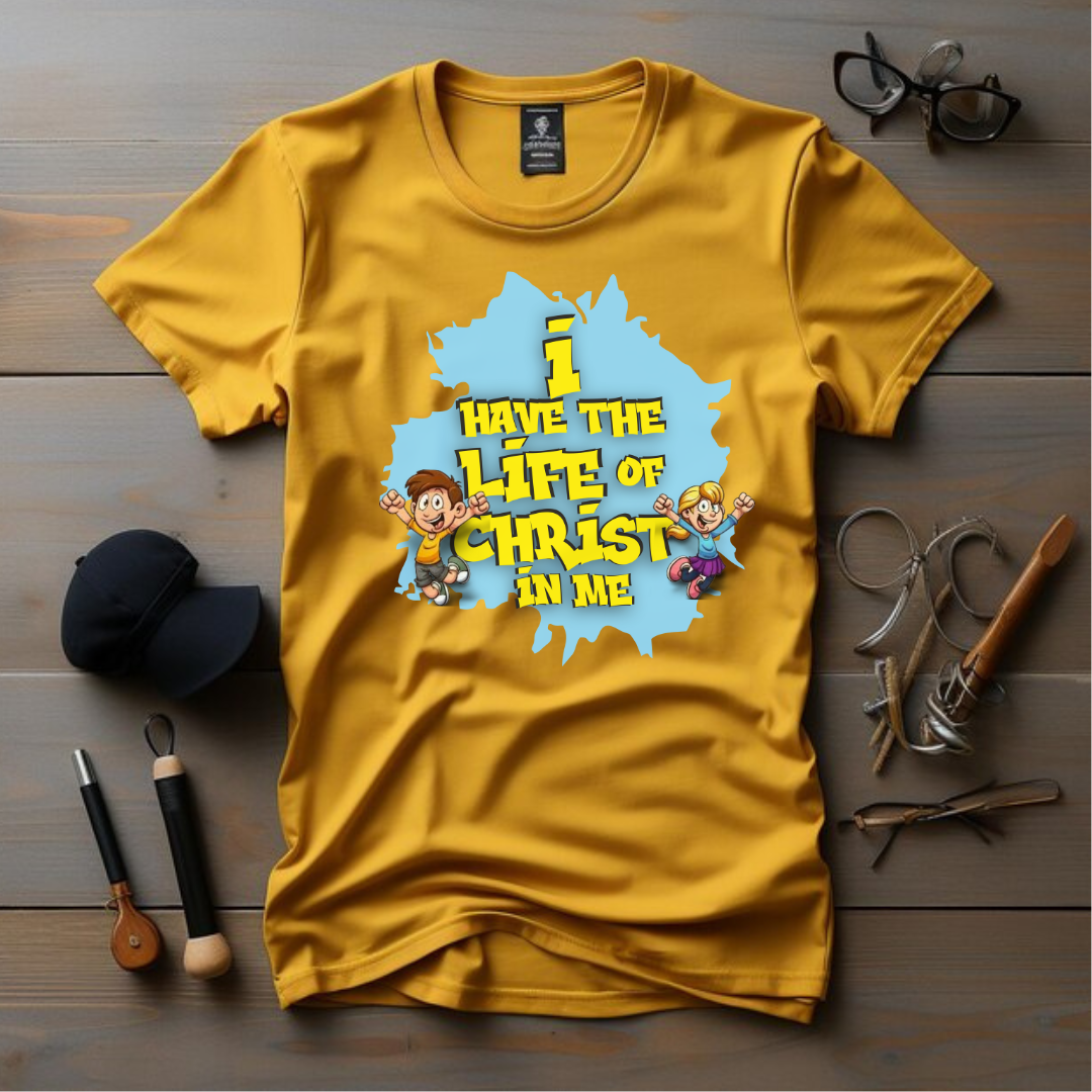 Life in Me Christian T-Shirt - Christ Lives Within Apparel