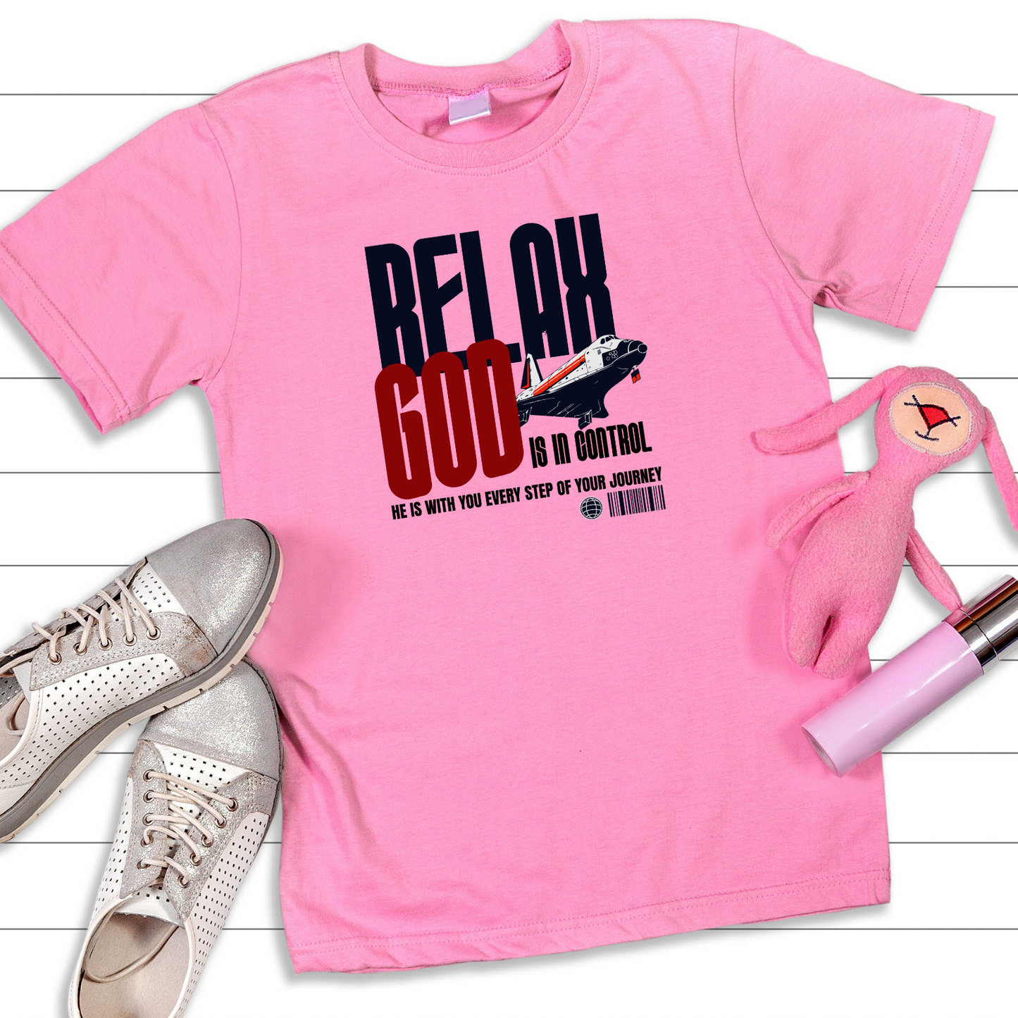 God is in Control Christian T-Shirt - Divine Sovereignty Apparel
