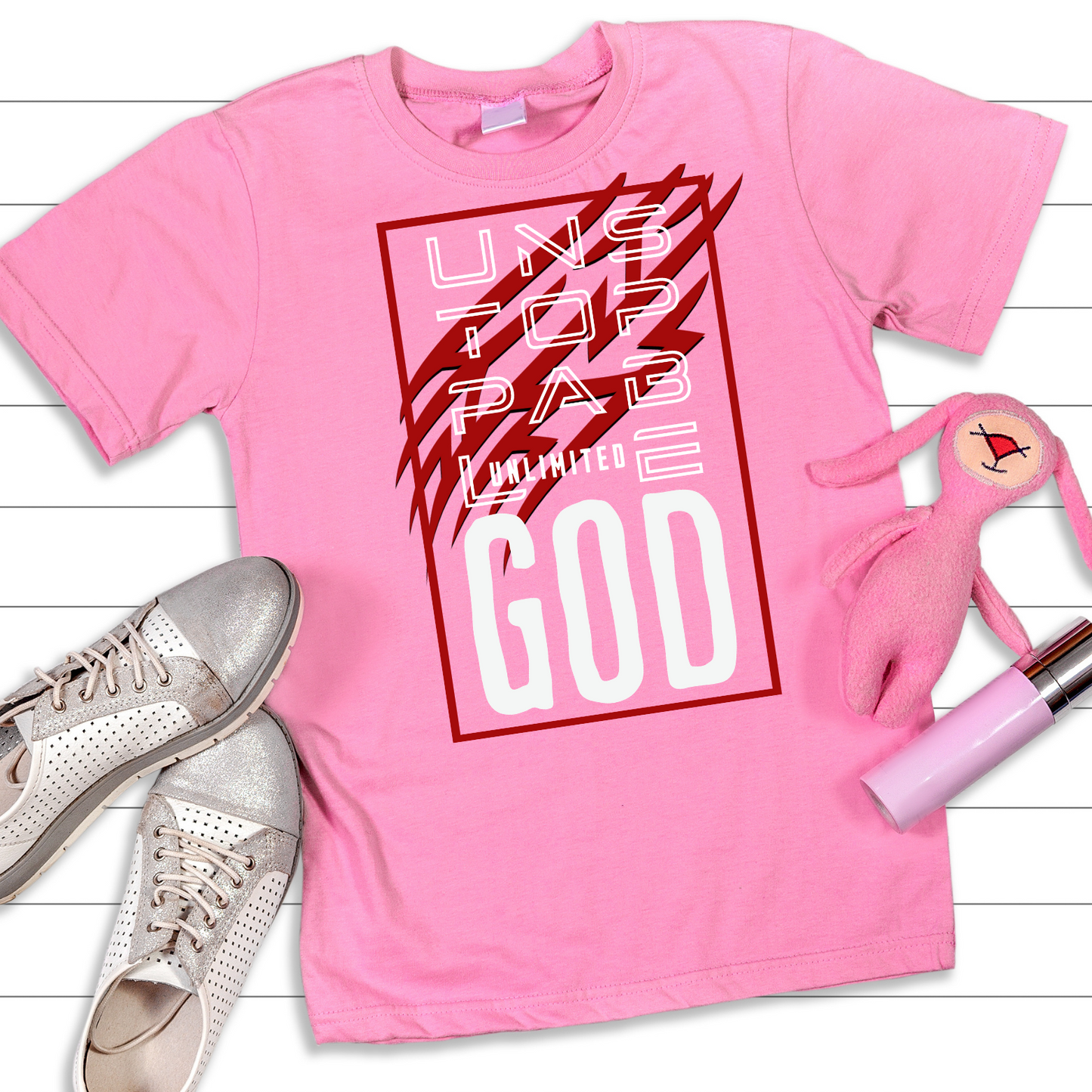 Unstoppable Christian T-Shirt - Faith Motivational Apparel