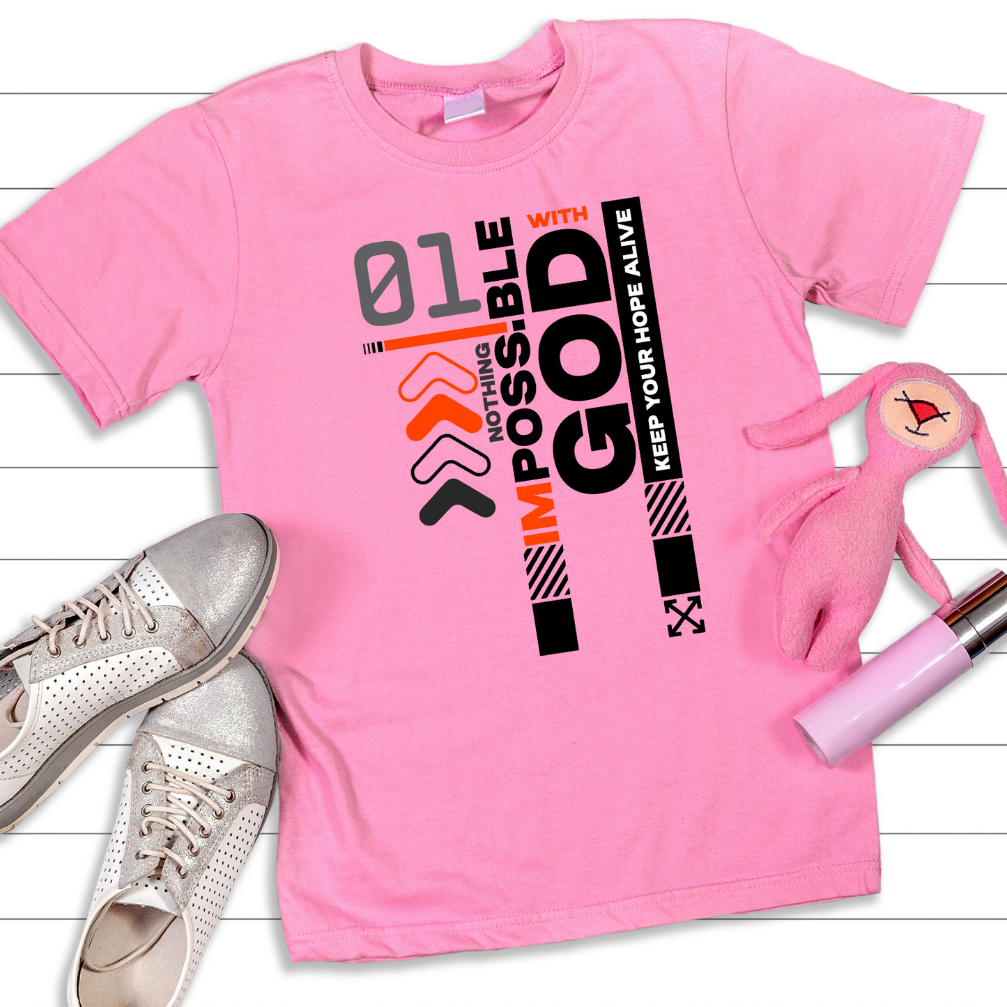 All Things Possible Christian T-Shirt - Faith Inspiration Apparel