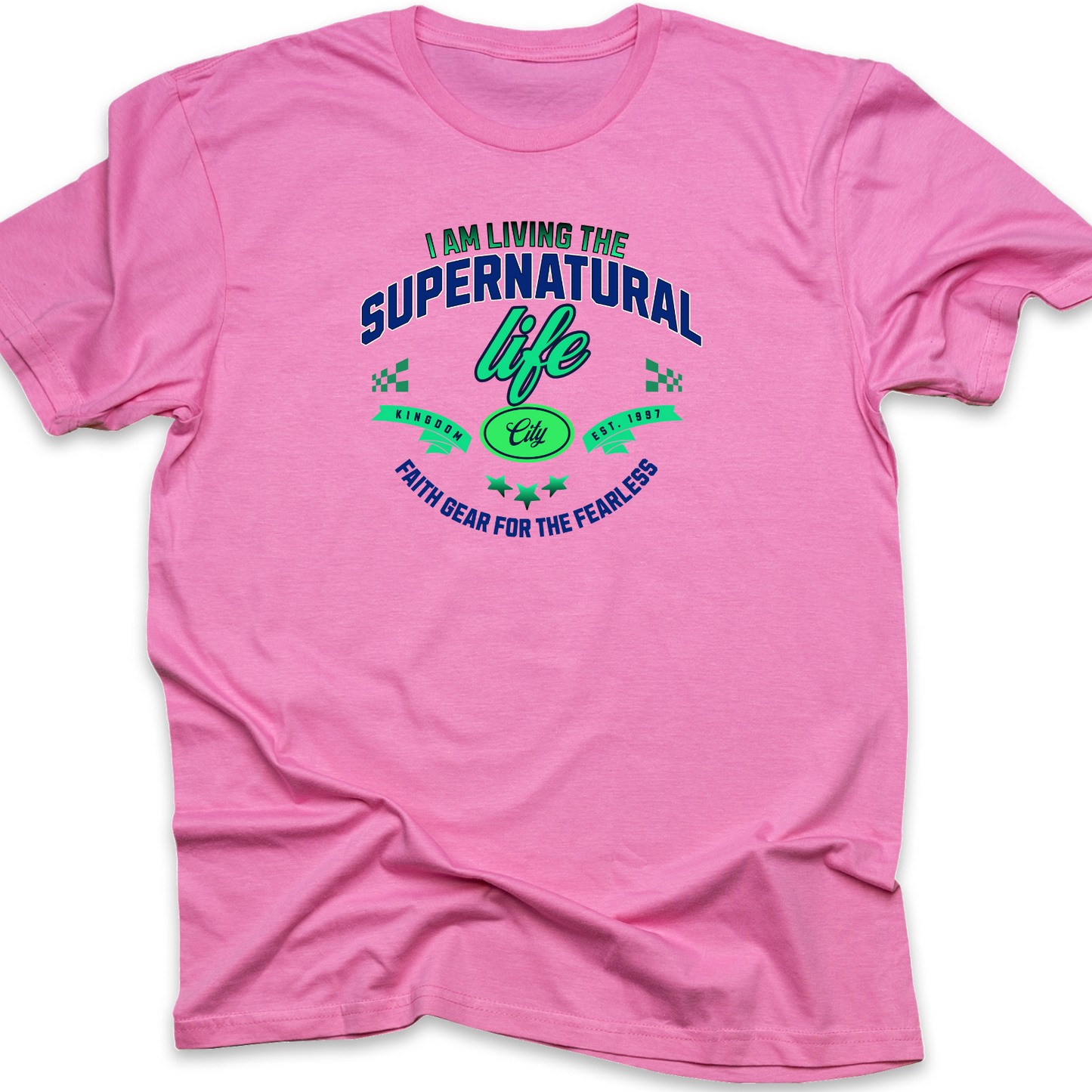 Supernatural Life - Miraculous Christian T-Shirt for Divine Living