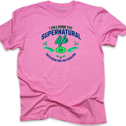 Supernatural Life - Miraculous Christian T-Shirt for Divine Living