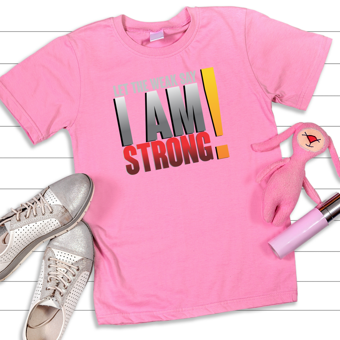 I Am Strong Christian T-Shirt - Faith Empowerment Apparel