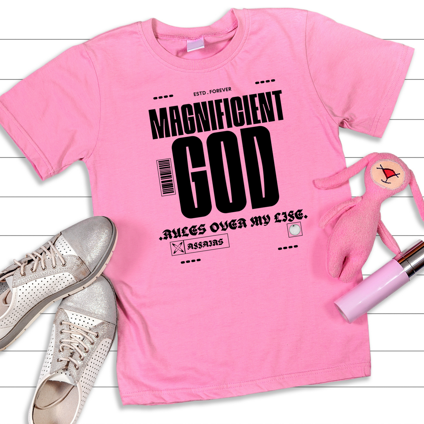 Magnificent - Christian T-Shirt, Inspirational Apparel