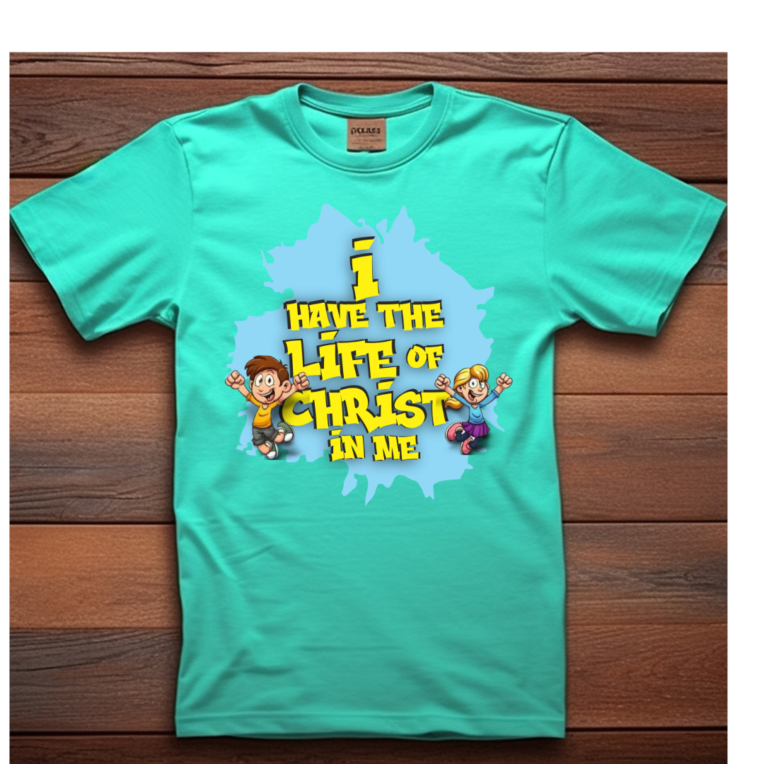 Life in Me Christian T-Shirt - Christ Lives Within Apparel