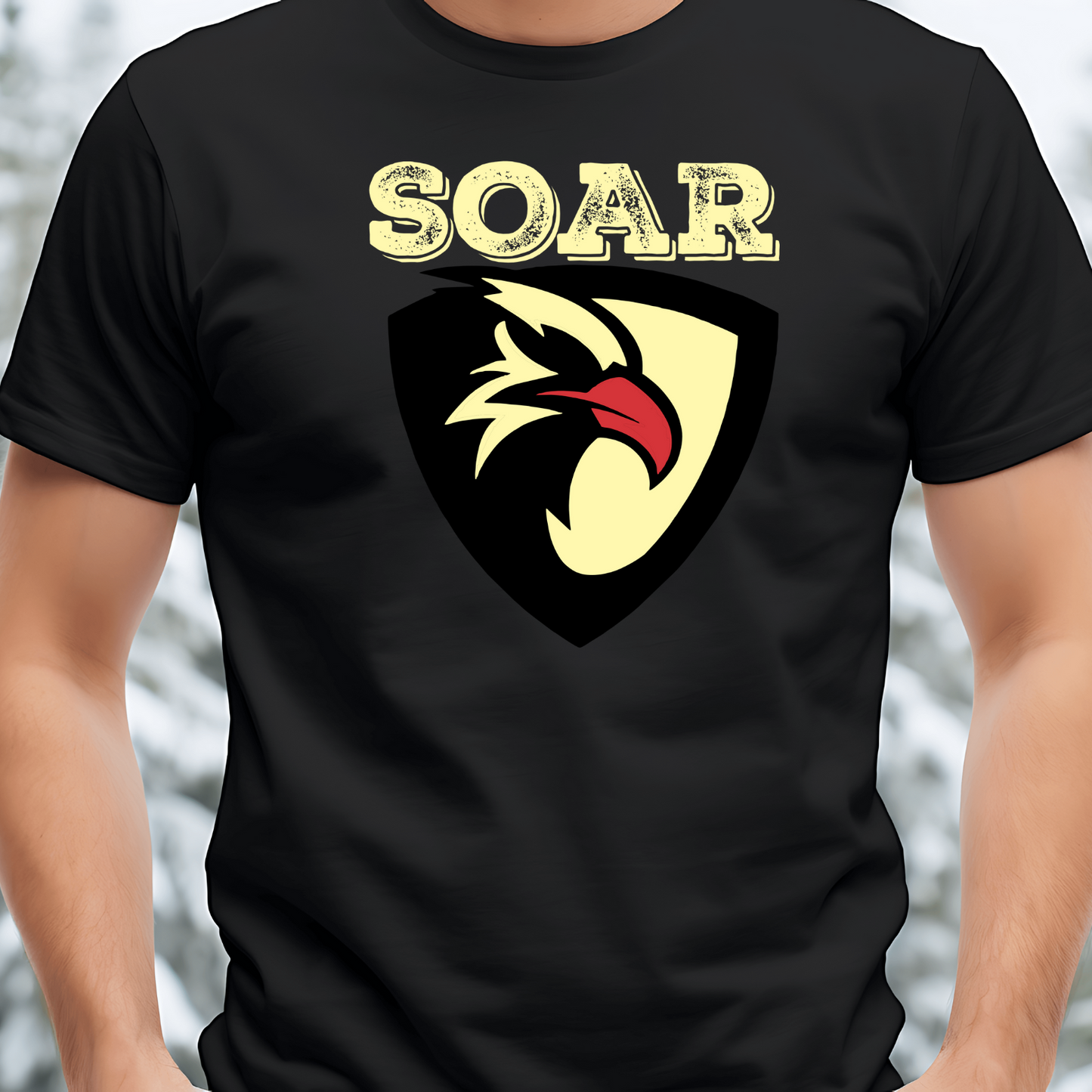Soar on Wings Like Eagles Christian T-Shirt - Isaiah 40:31 Apparel