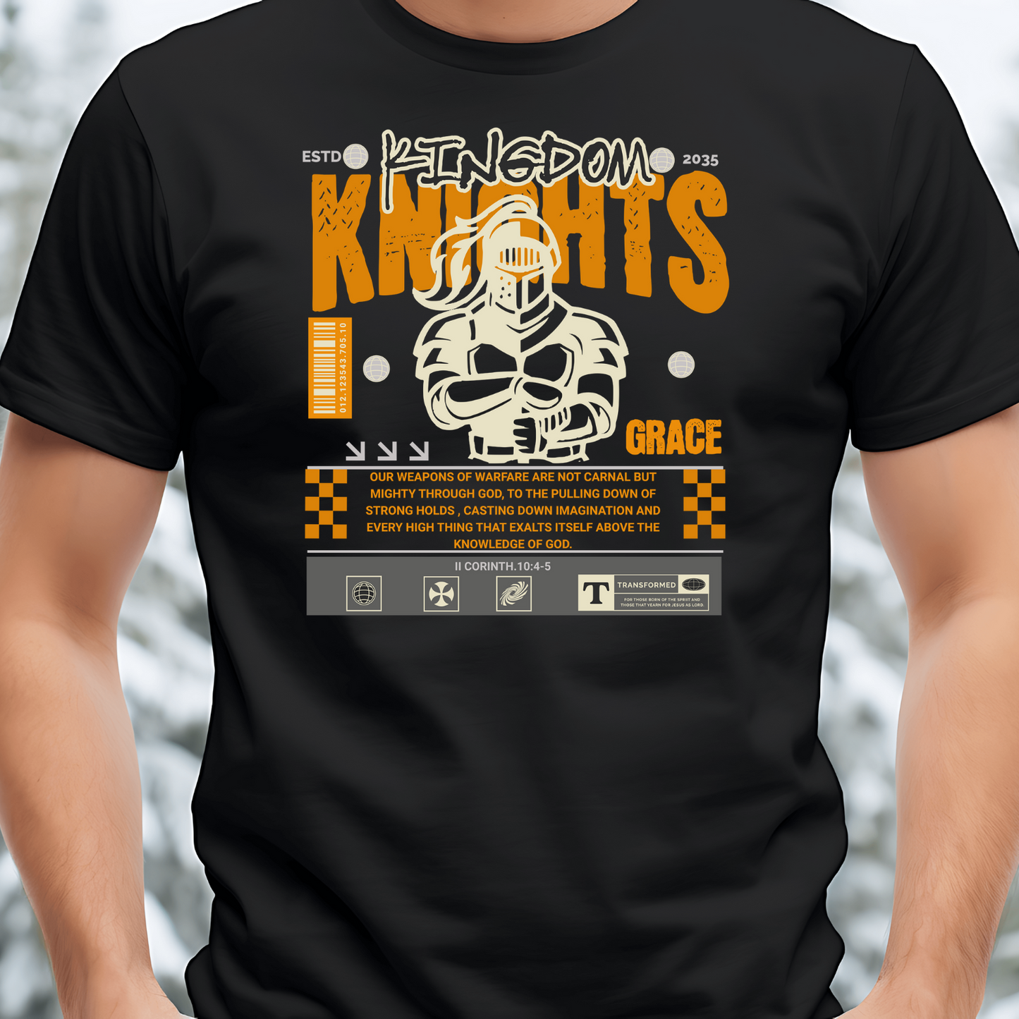 kingdom knights Christian T-Shirts Inspirational Apparel