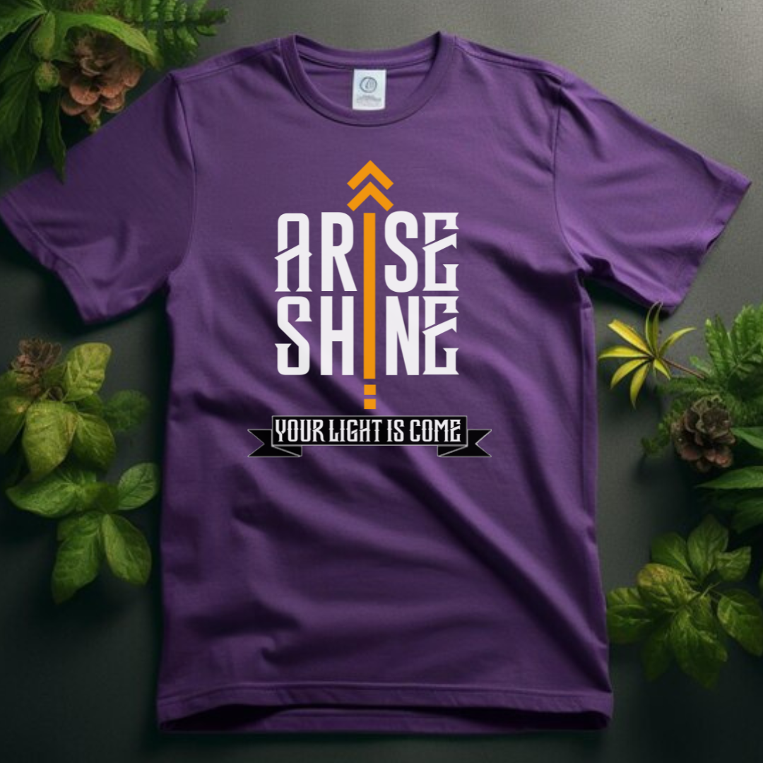 'Arise' Collection – Christian T-Shirts & Inspirational Unisex Apparel - Purple | Kelhouse store
