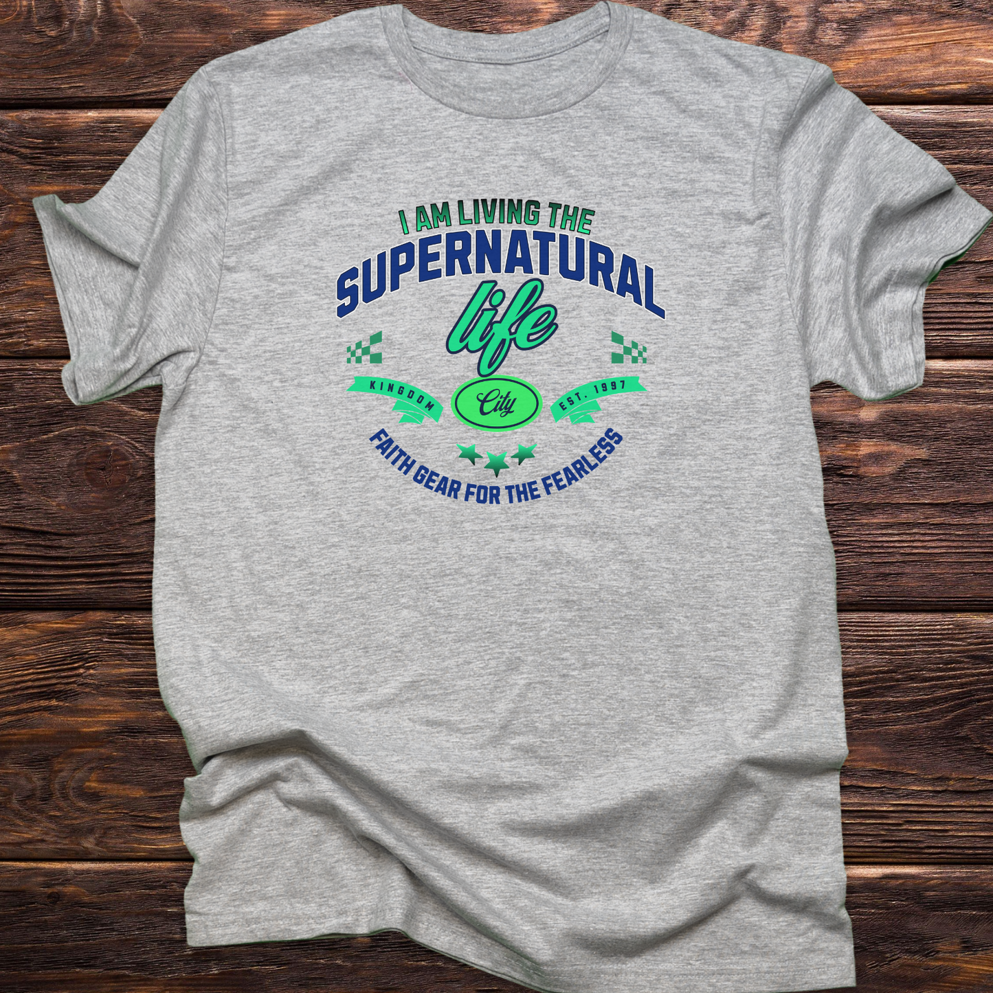 Supernatural Life - Miraculous Christian T-Shirt for Divine Living