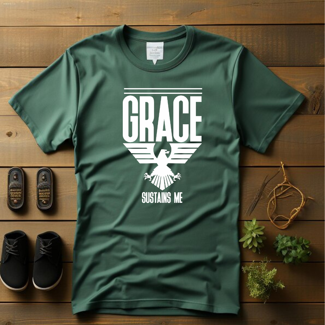 Grace Christian T-Shirt - Unmerited Favor Faith Apparel