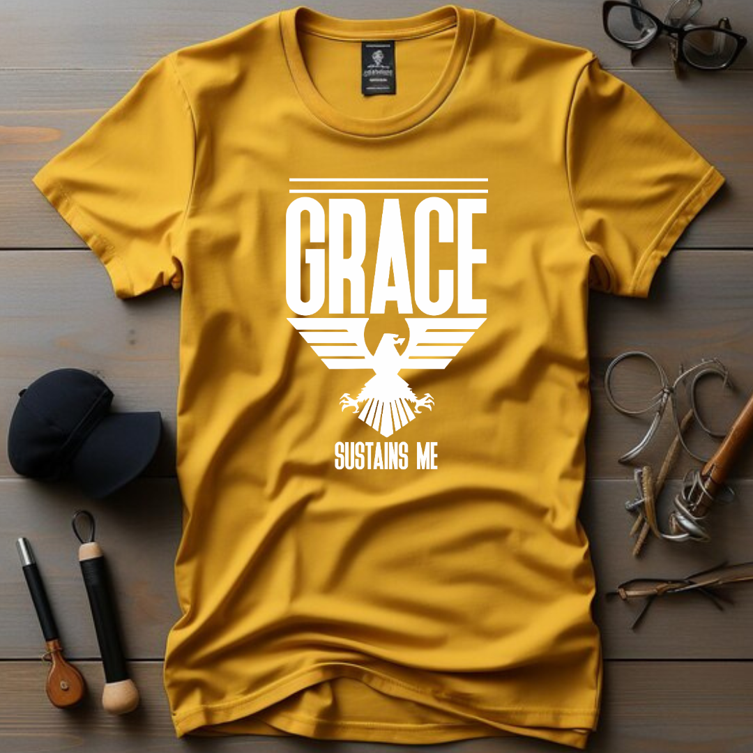 Grace Christian T-Shirt - Unmerited Favor Faith Apparel