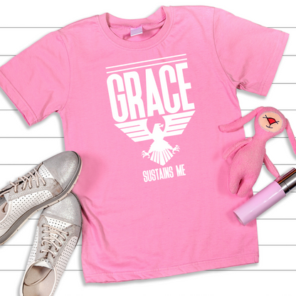 Grace Christian T-Shirt - Unmerited Favor Faith Apparel