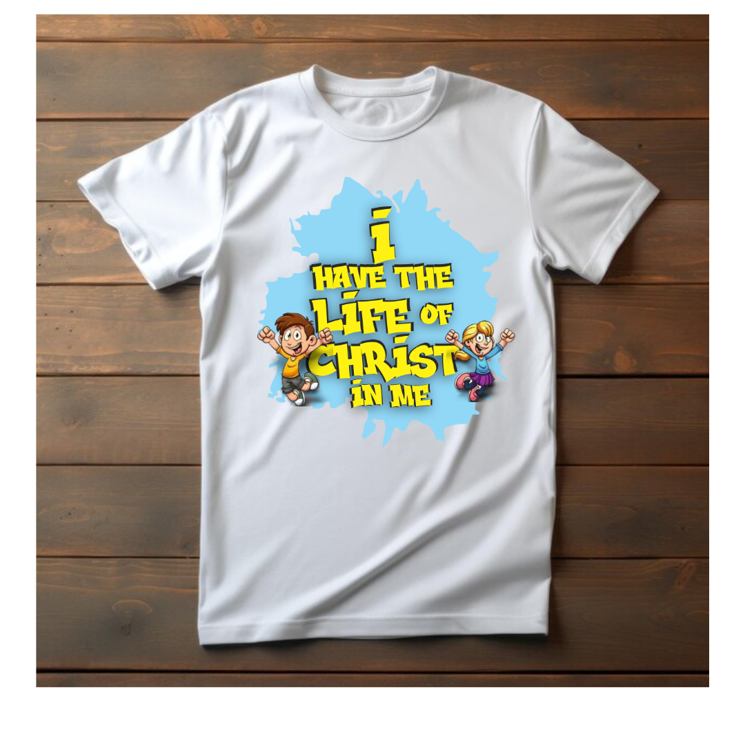 Life in Me Christian T-Shirt - Christ Lives Within Apparel